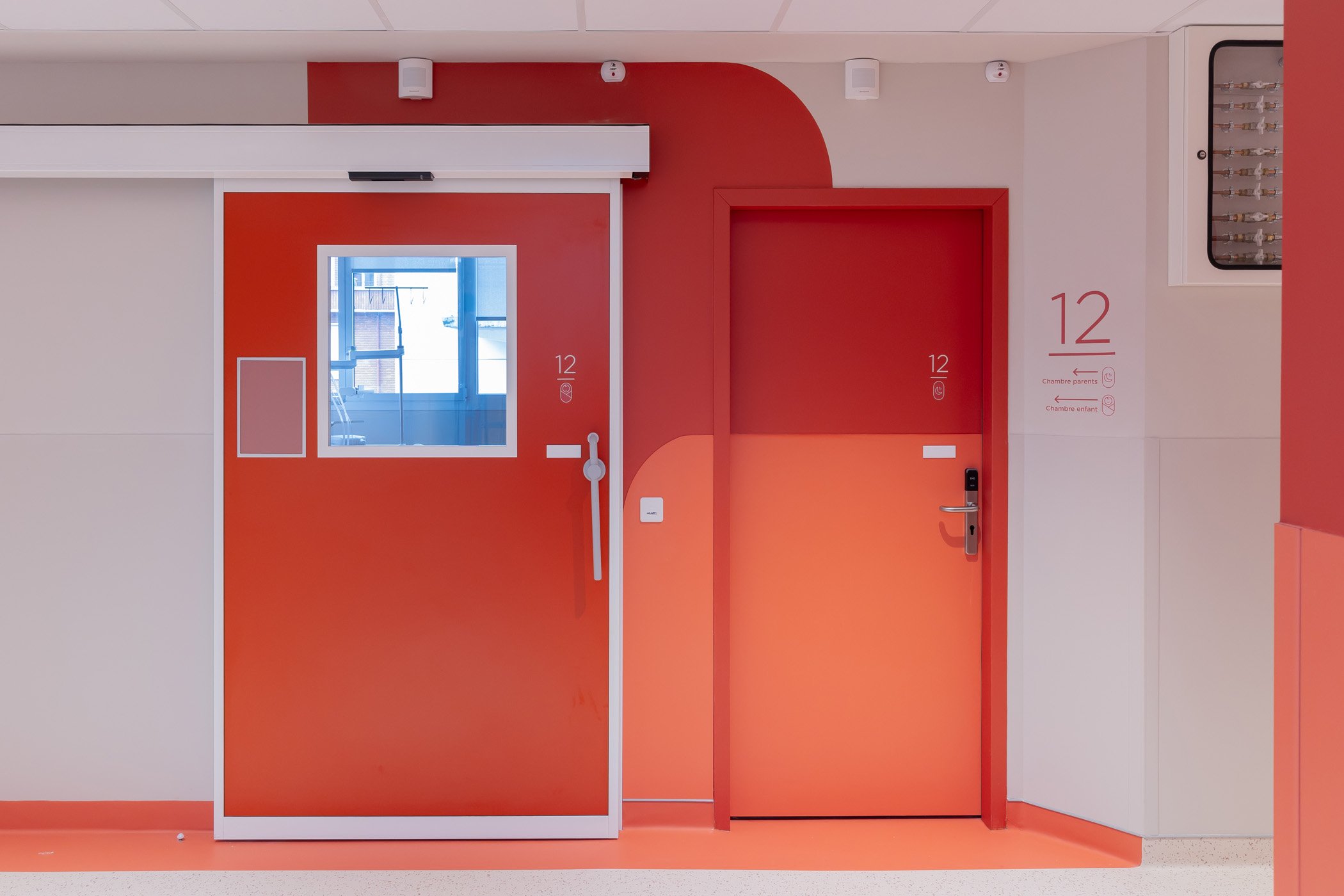 Signal&eacute;tique - Centre Hospitalier Intercommunal de Cr&eacute;teil 