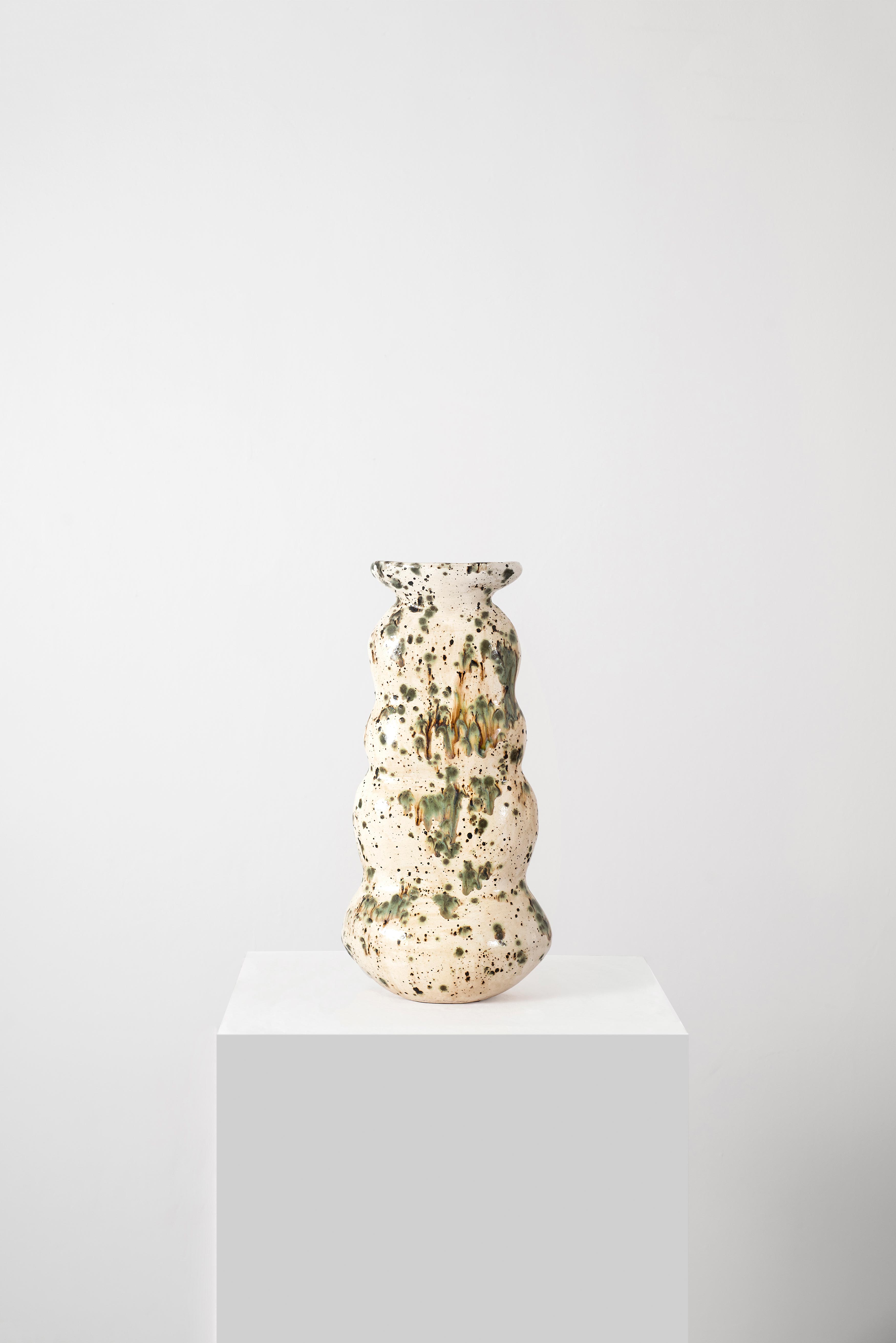 I Prefer The Outdoors, 2020, Glazed earthenware, low fired, 33 × 17 × 17 cm