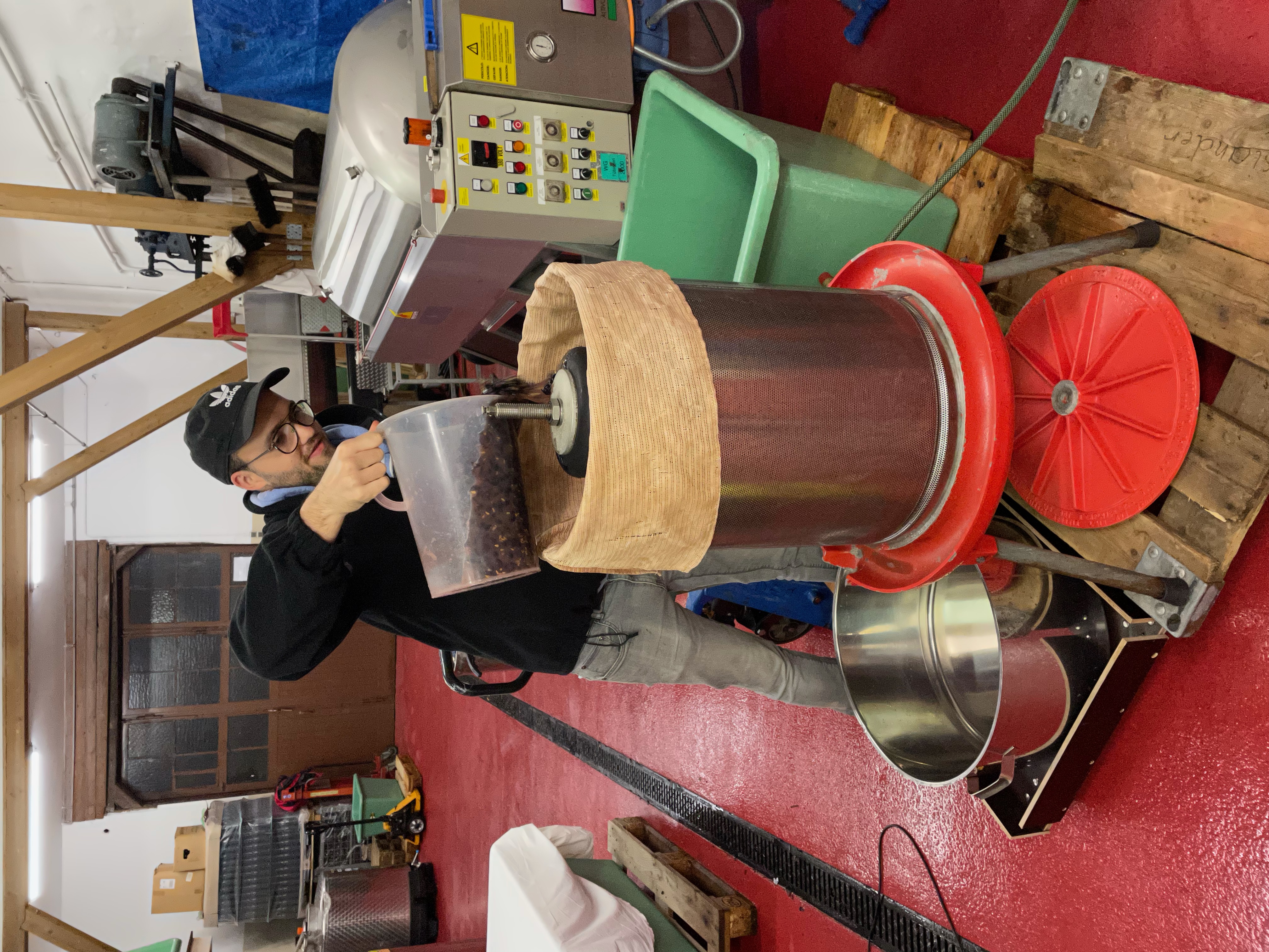 Hydropresse für kleinere Mengen