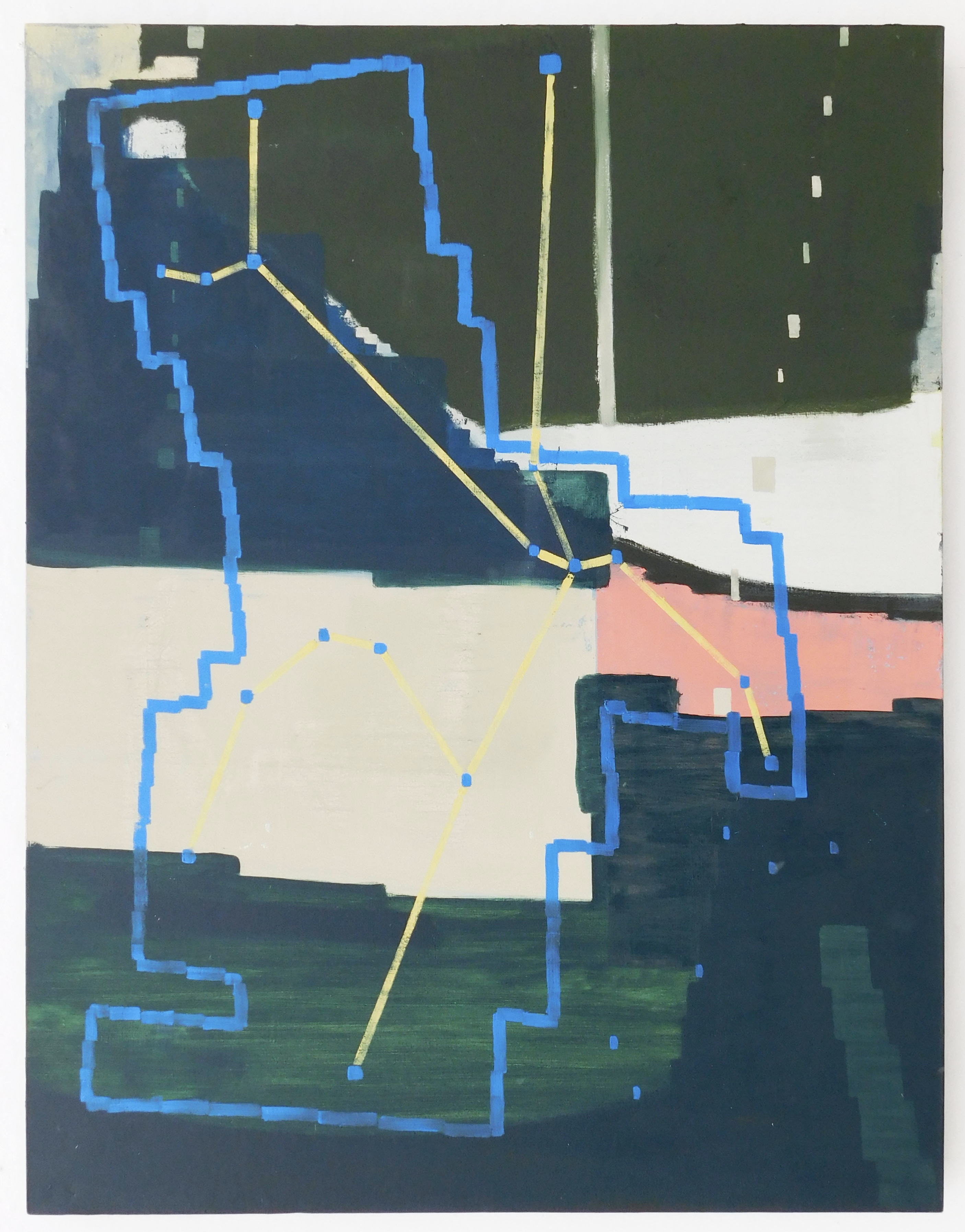 untitled (Andromeda). oil on canvas 39"x50"