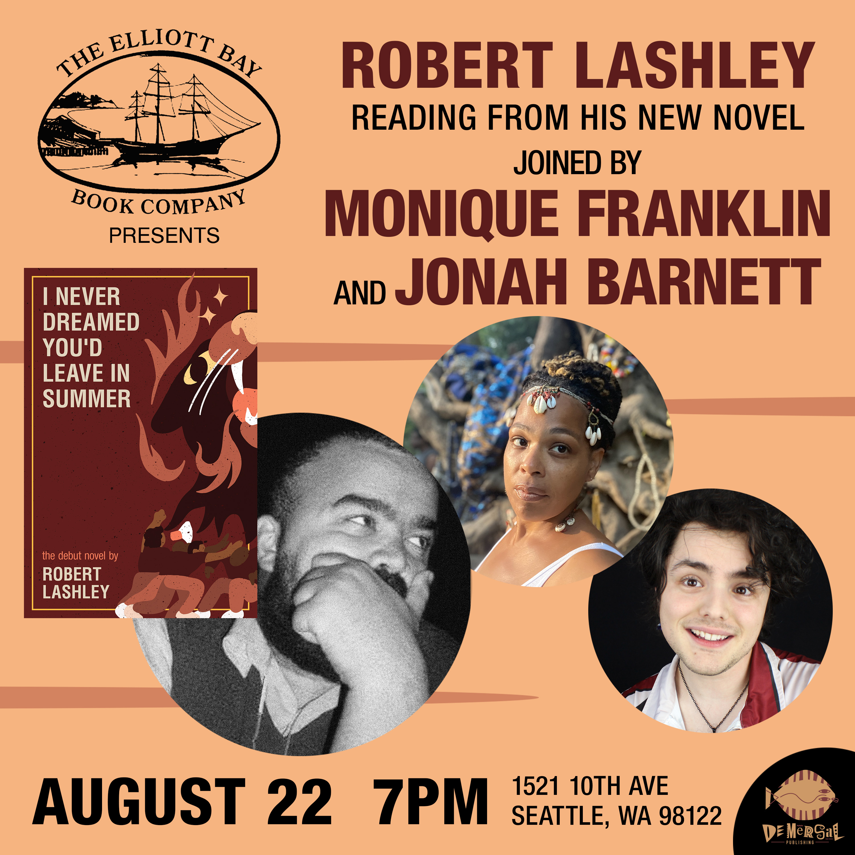 August 22 at Elliott Bay