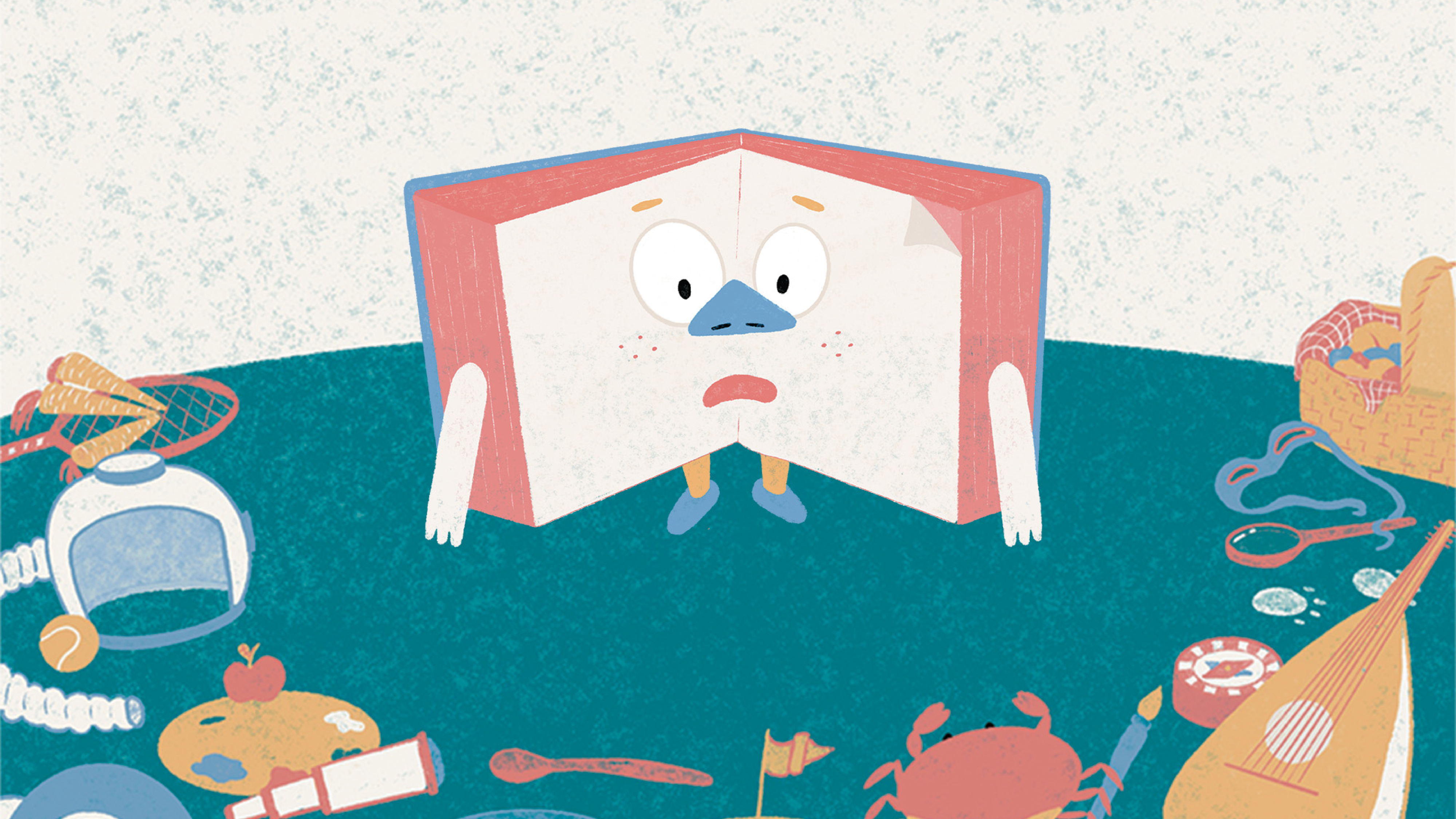 The Book that didn't know what he wanted to beDigital Drawing and Illustration