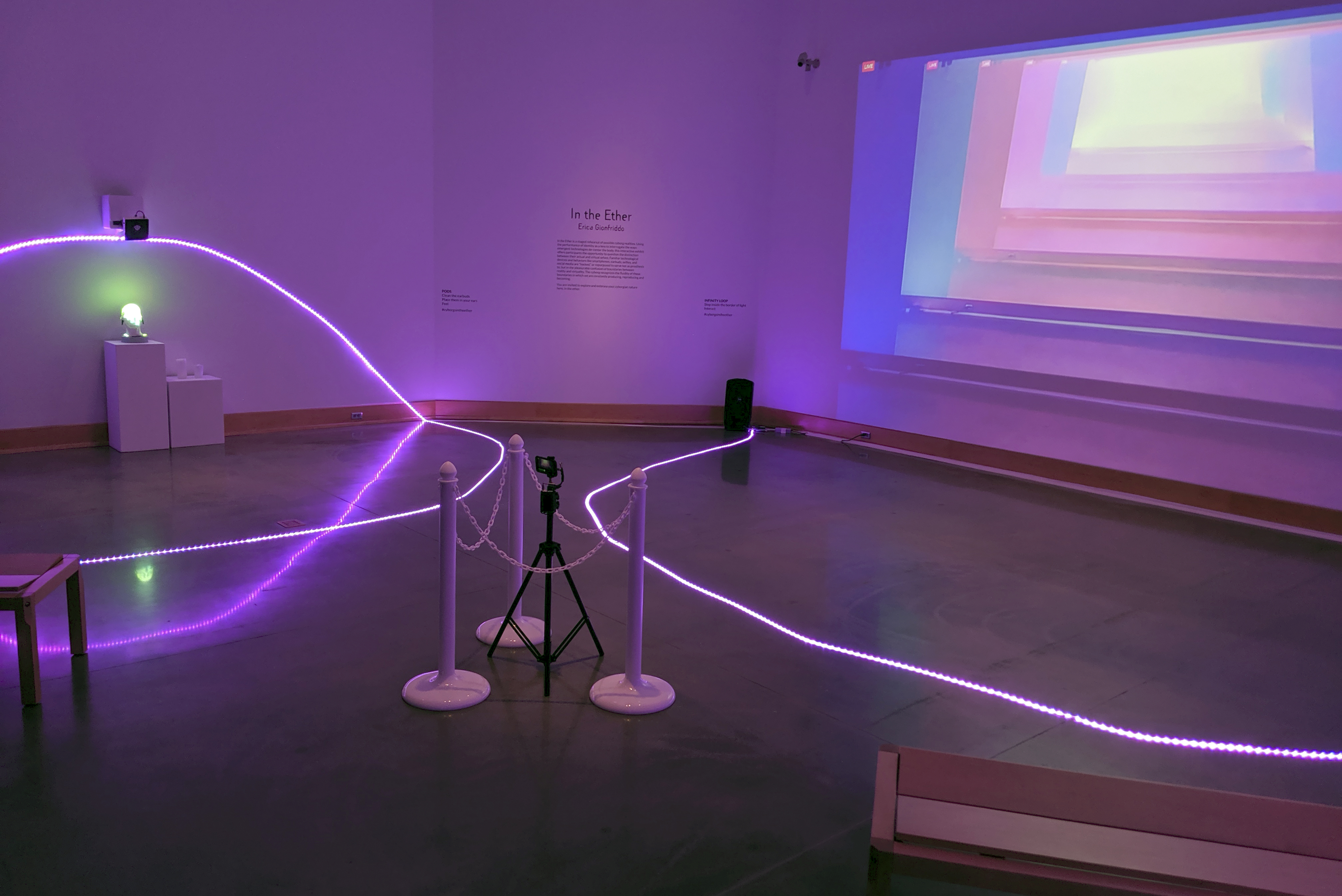 “Infinity Loop” and “Pods.” Photo by Erica “EG” Gionfriddo.