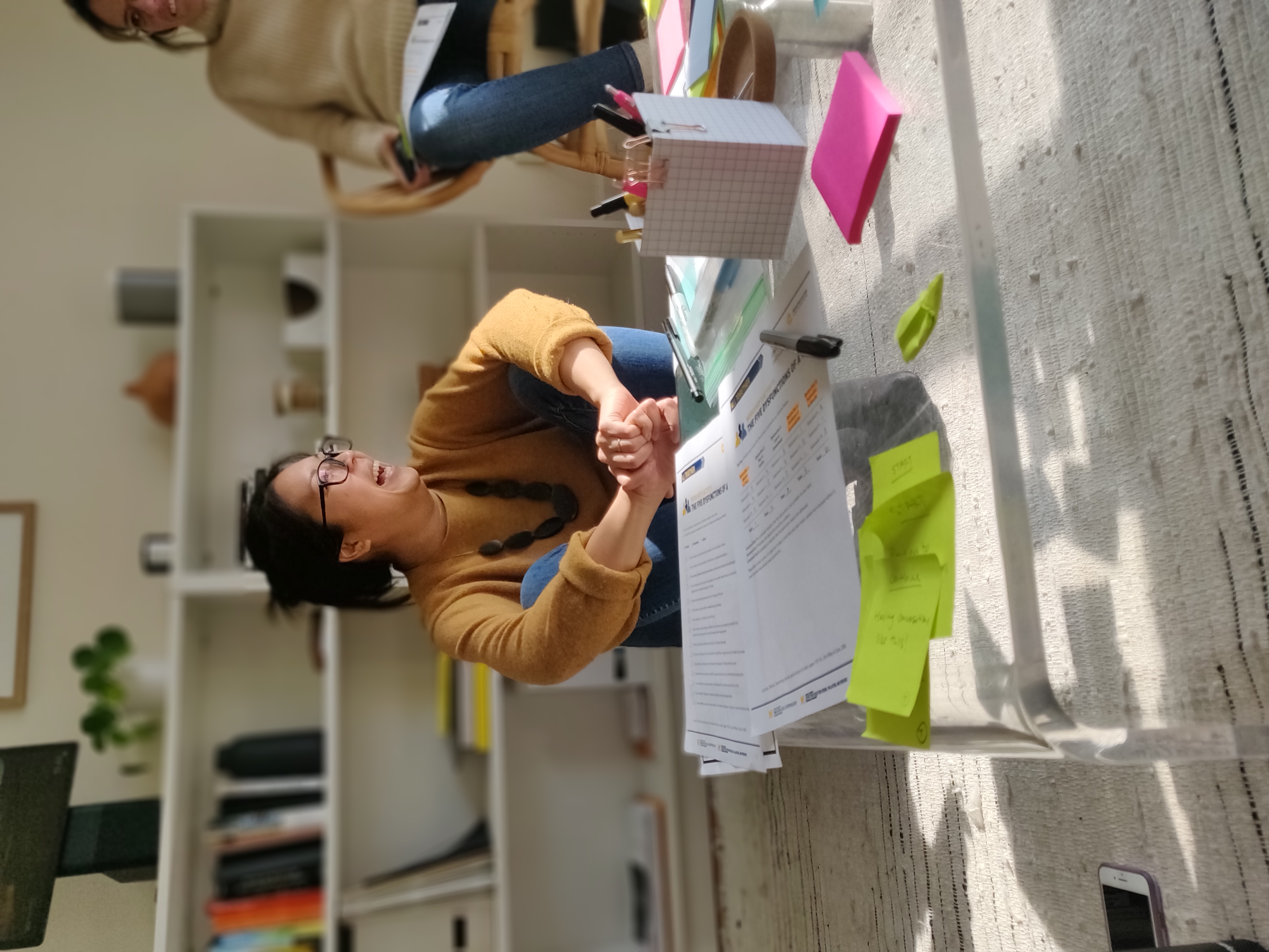 Jenn with her MDes in Integrative Design cohort at the Stamps School of Art and Design at the University of Michigan