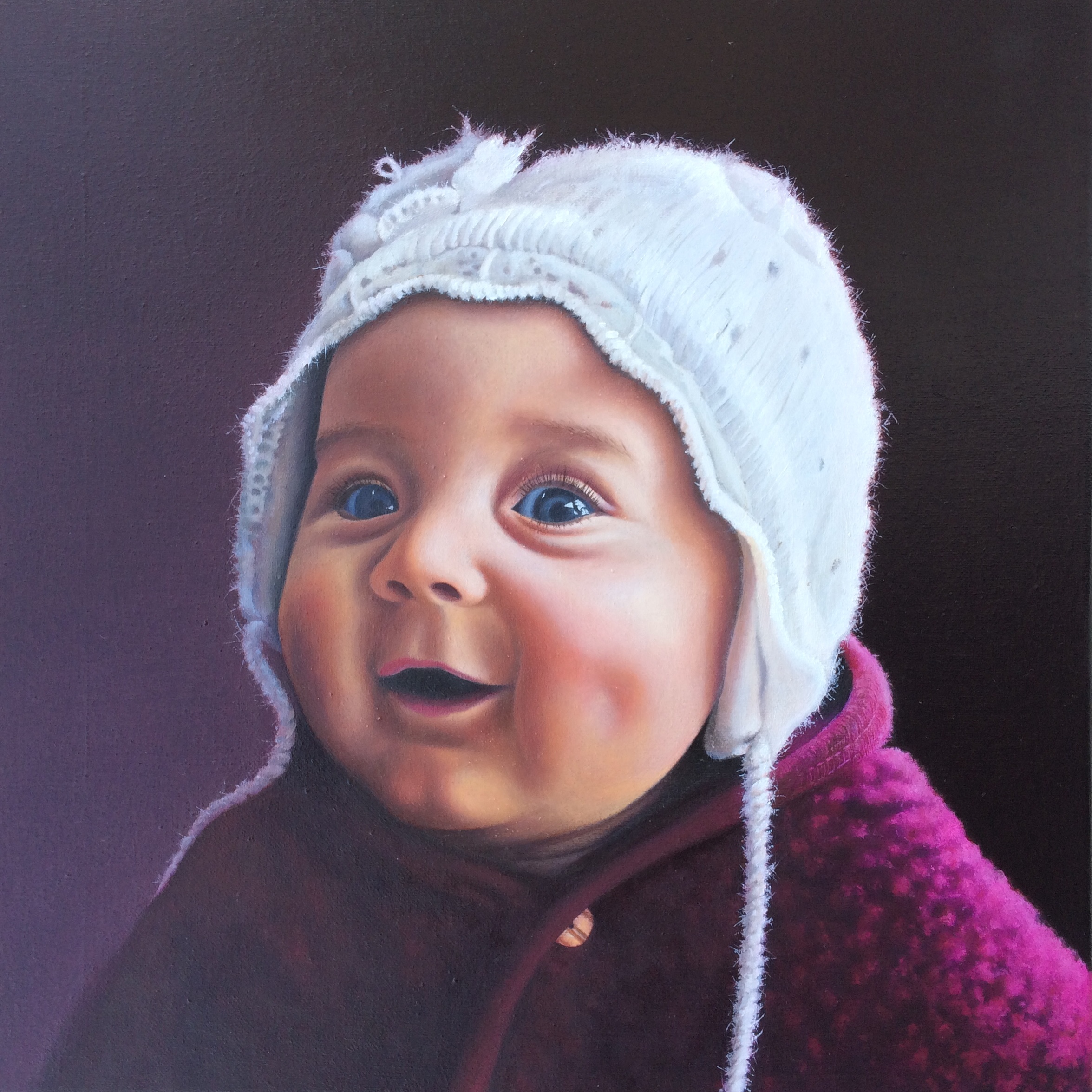 120–Alma40×40 cmÖl auf Leinwand2018sold