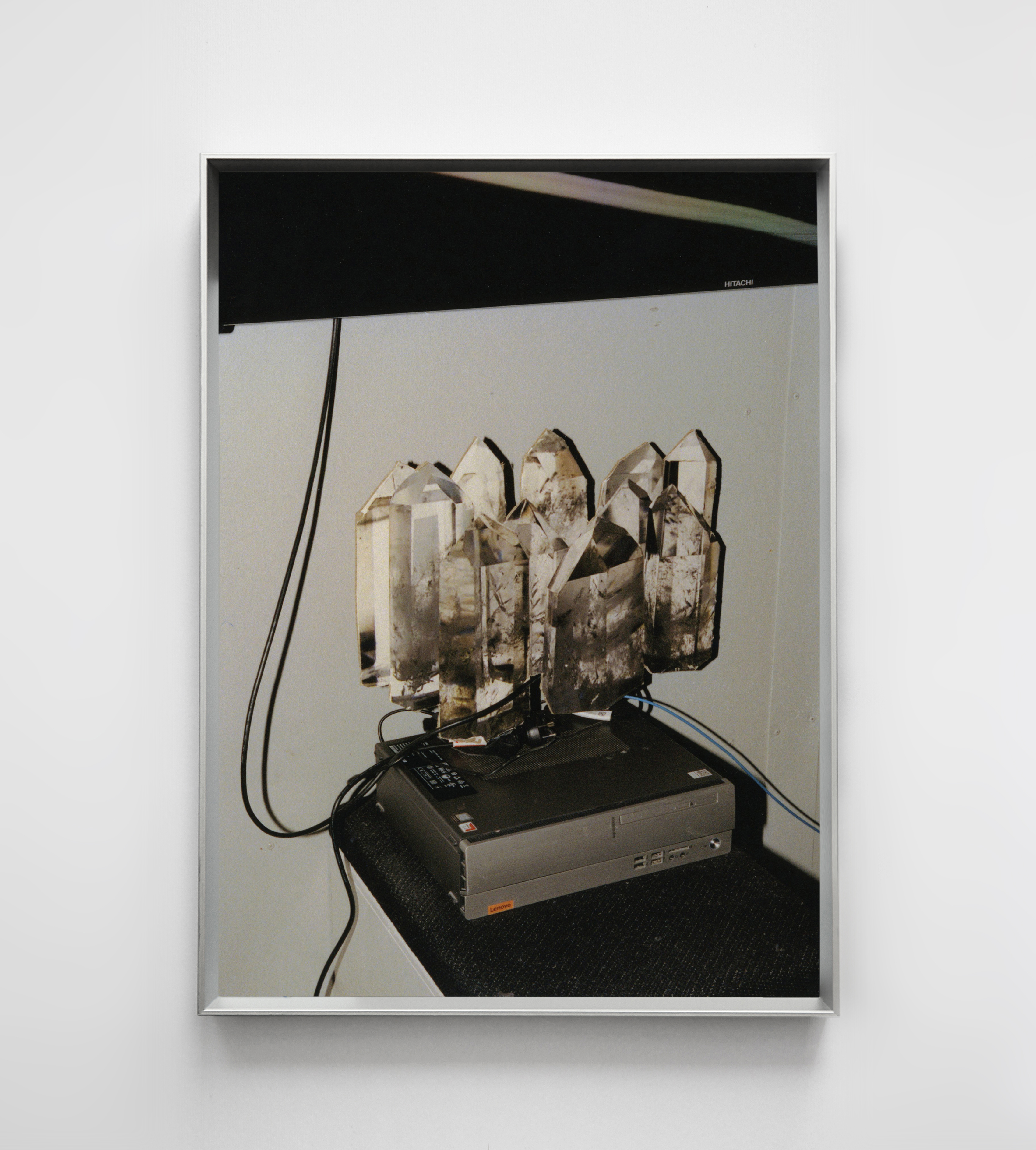 Rachele Maistrello, Black Diamond (office detail, 1998–2024), pigment print on photographic paper,  92 × 125 cm, ed. of 5 + 2 AP, 2024.