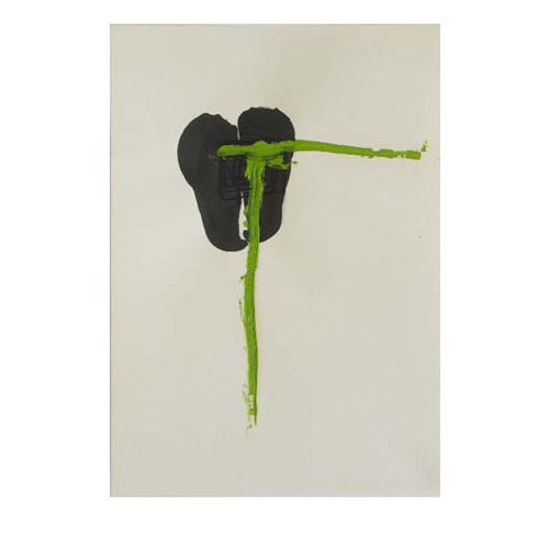 UNTITLED 2008, mixed media on paper, 29,7Cm x 21cm