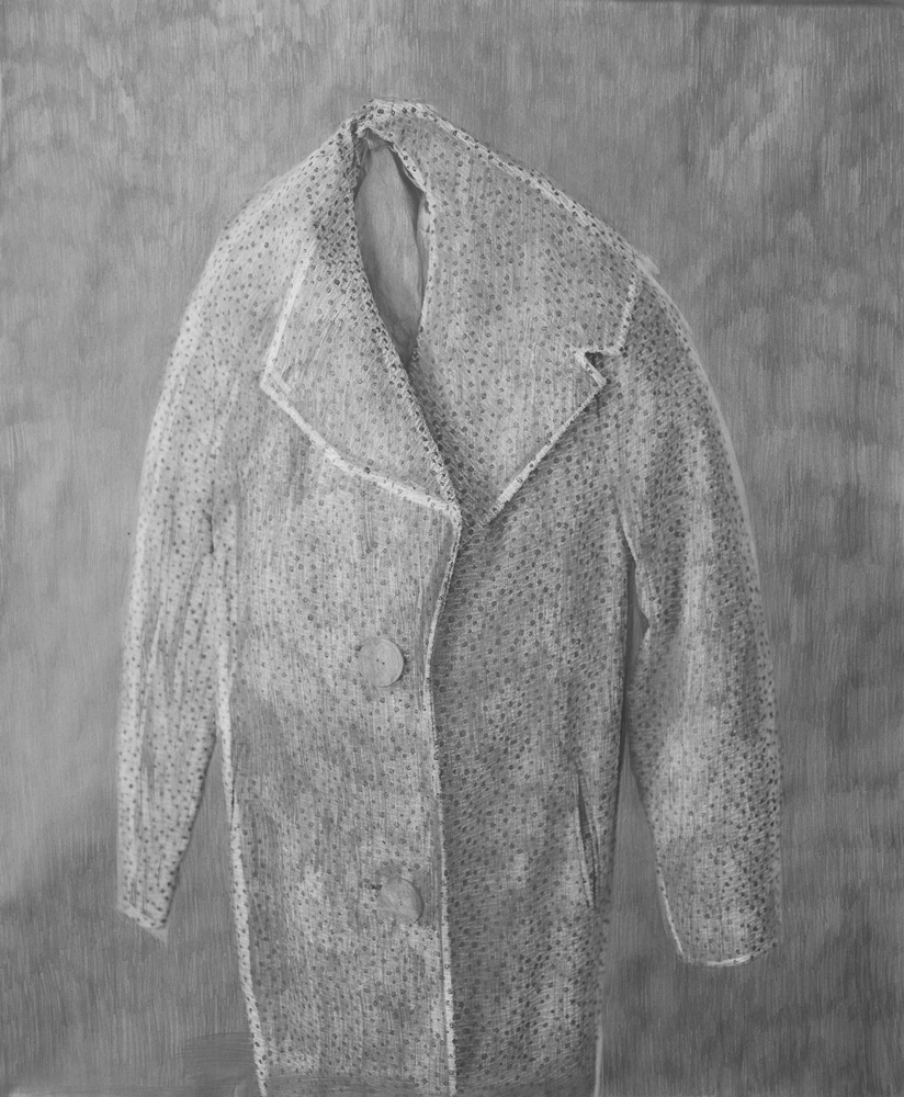 Nimetön (vaalea), lyijykynä, 72 cm x 104 cm, 2017