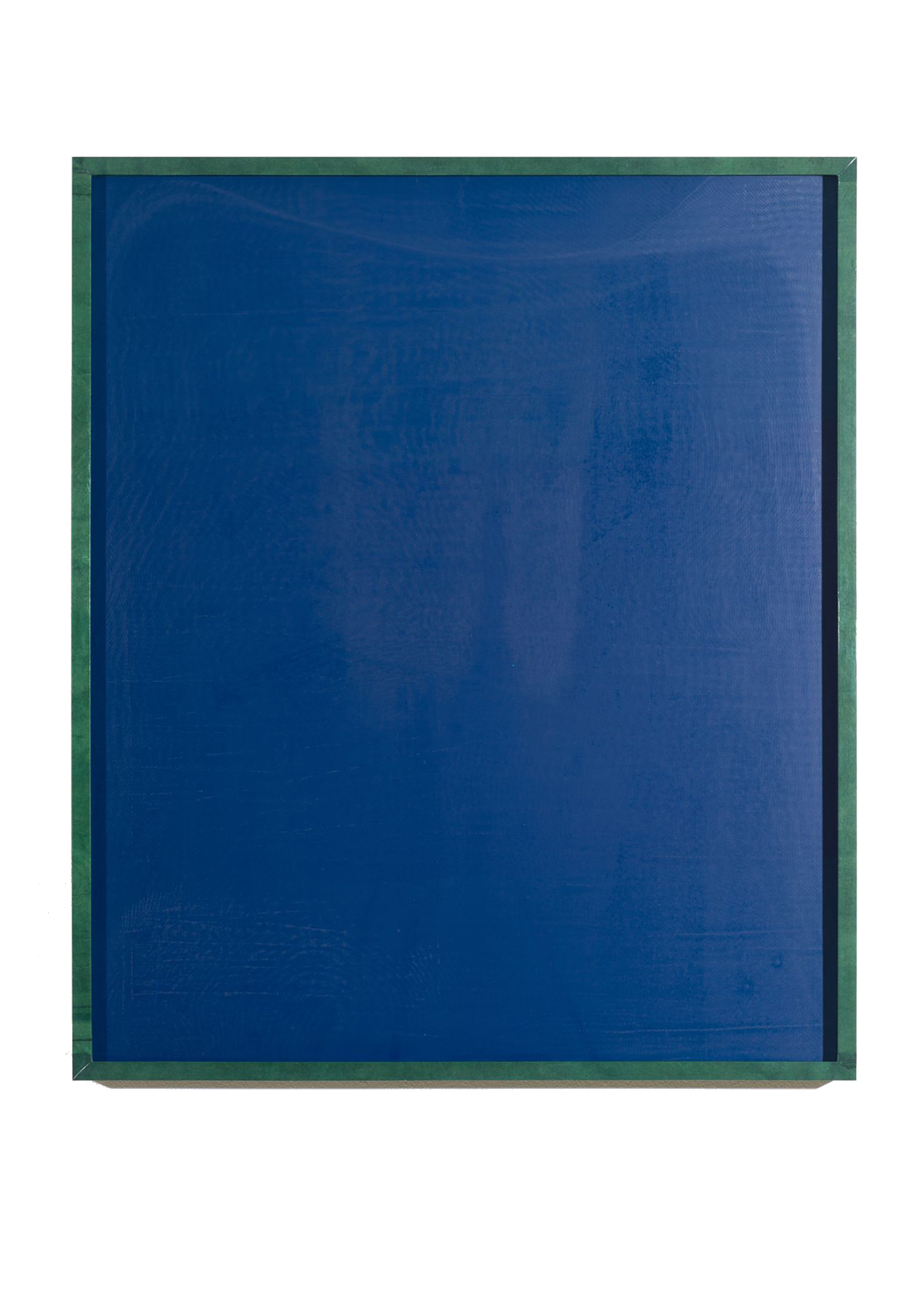 Real Life Experience 1, 2021  multicolored screen print, oil on MDF, beech wood, glass, ink on paper, varnish 103 x 87,5 x 4,5 cm