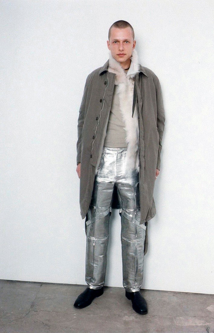 Helmut Lang, A/W 1999 'Séance de Travail' Astro Biker Coat - La