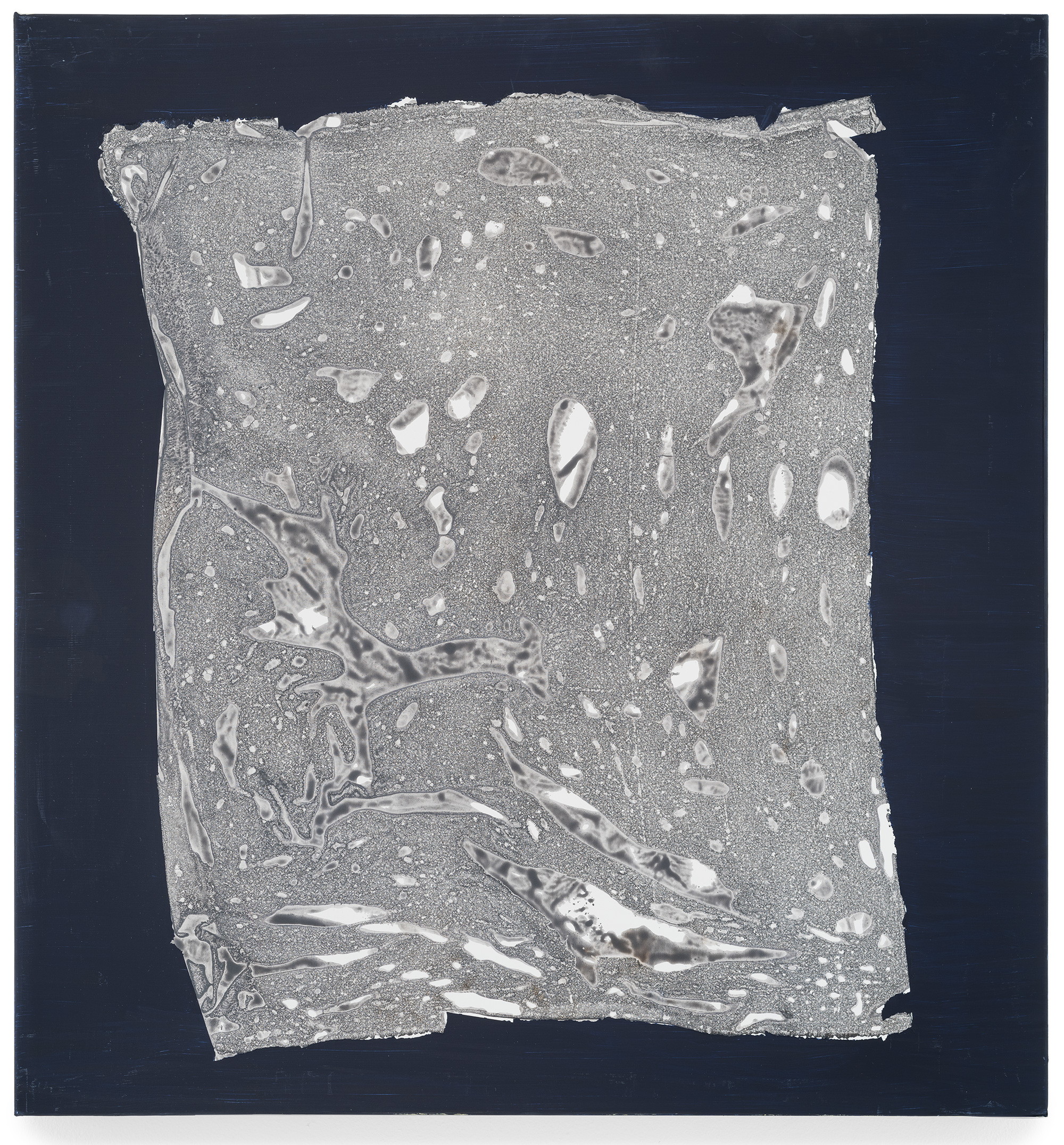 Image VI, acrylics on polyester canvas, 62 x 58 cm