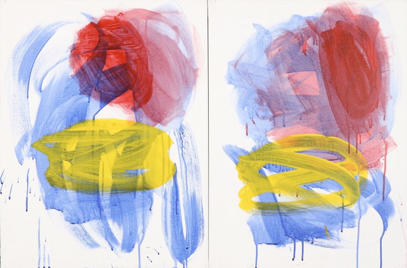 New Pair 2014acrylic/canvas  24x36”