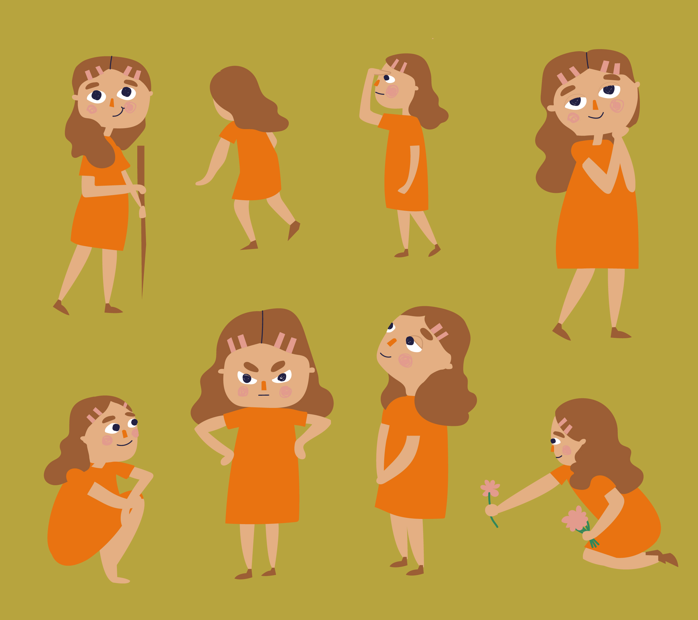 Character design for Lila Roger’s Children’s Book course
