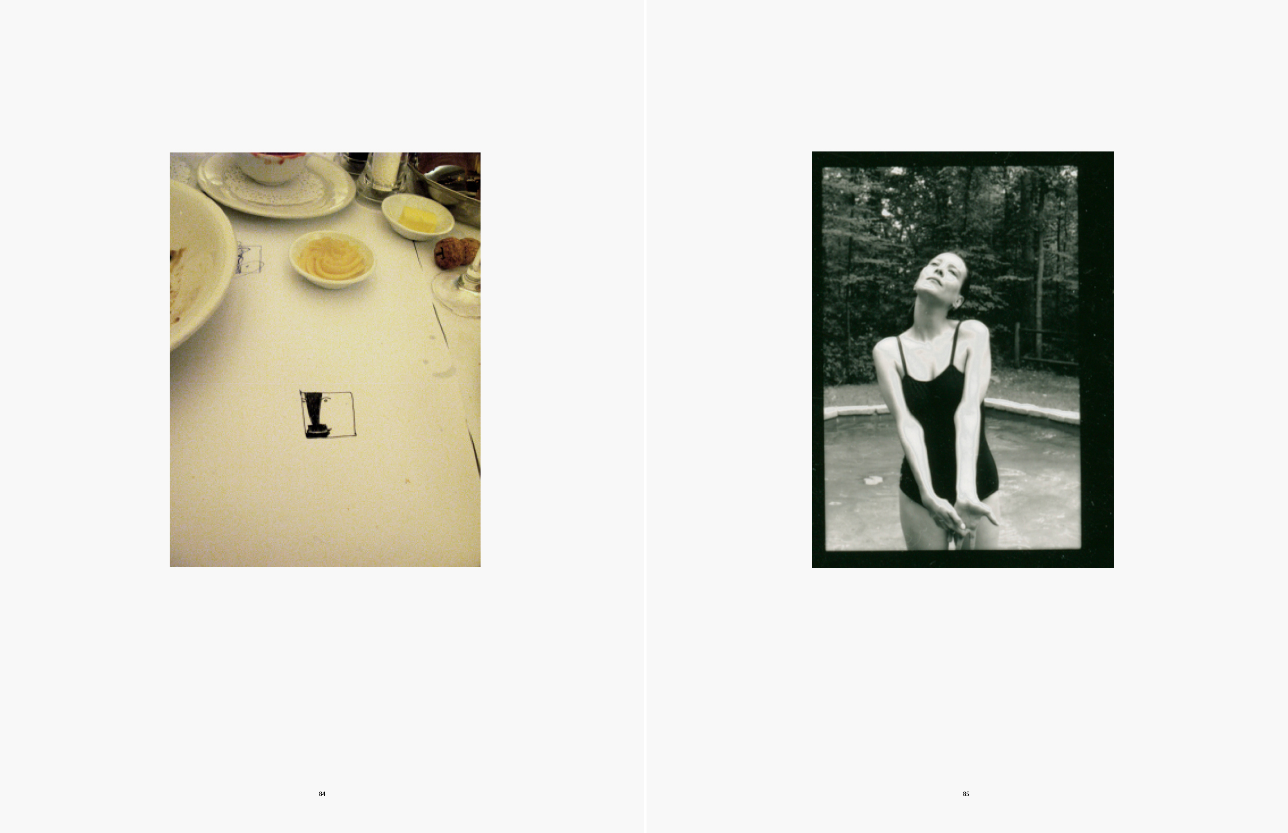 Tablecloth Drawing; Shlomit 