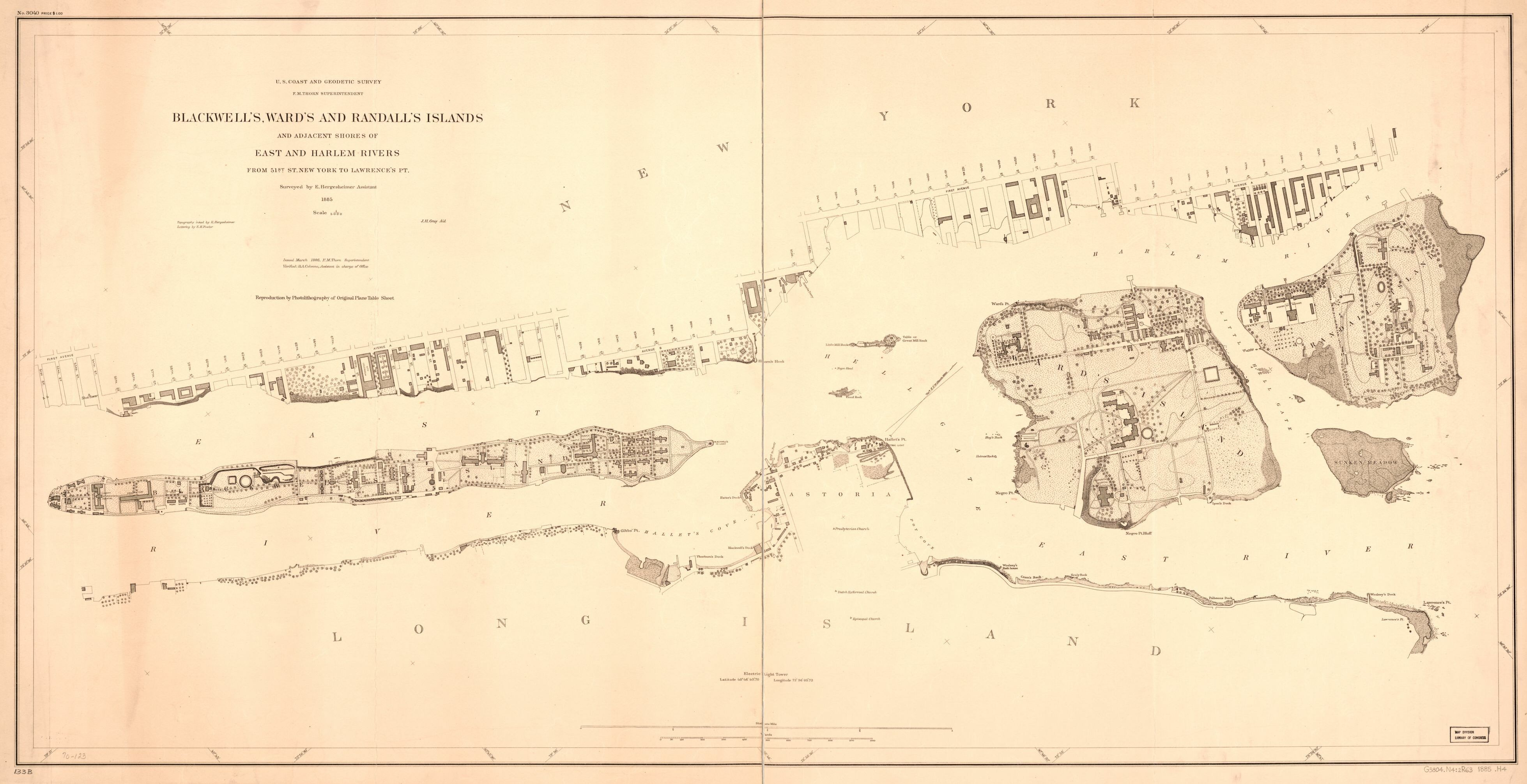 Hell Gate and Flood Rock, East River NYC — Entire Landscapes