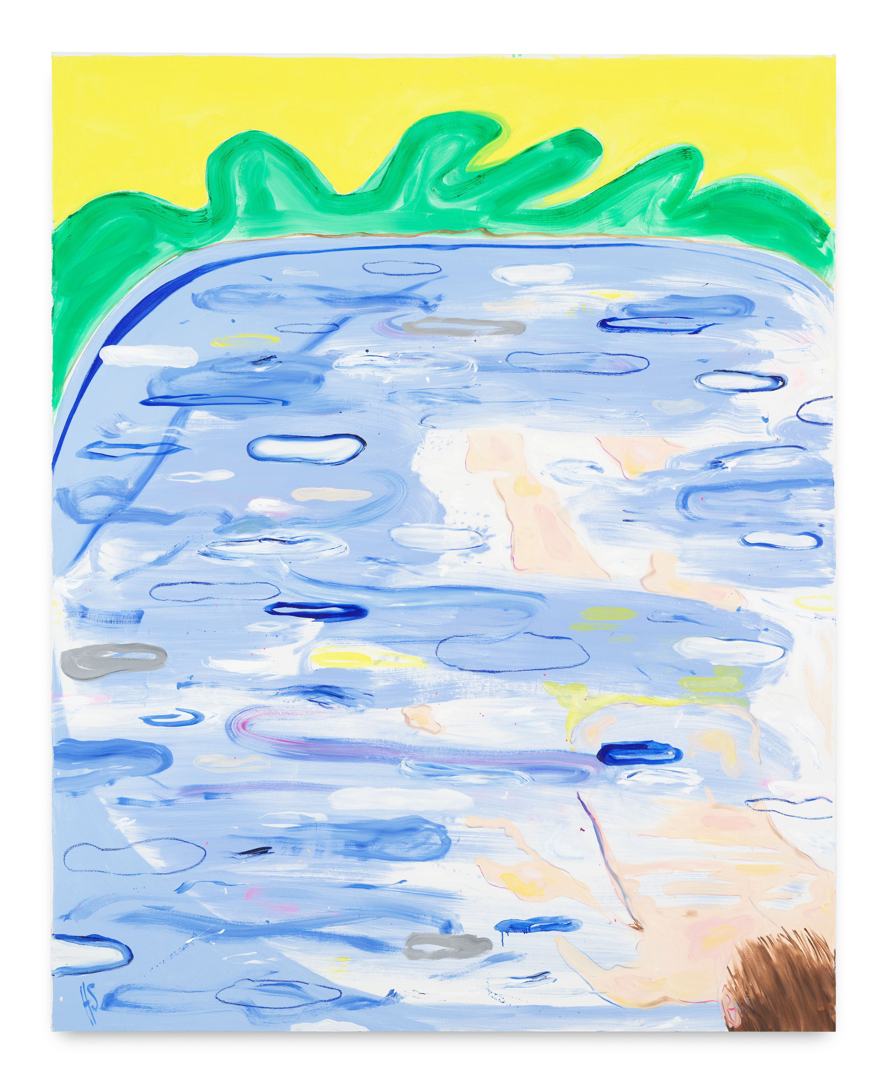 HOT TUB I, 2023 250 x 200cmOil on Canvas