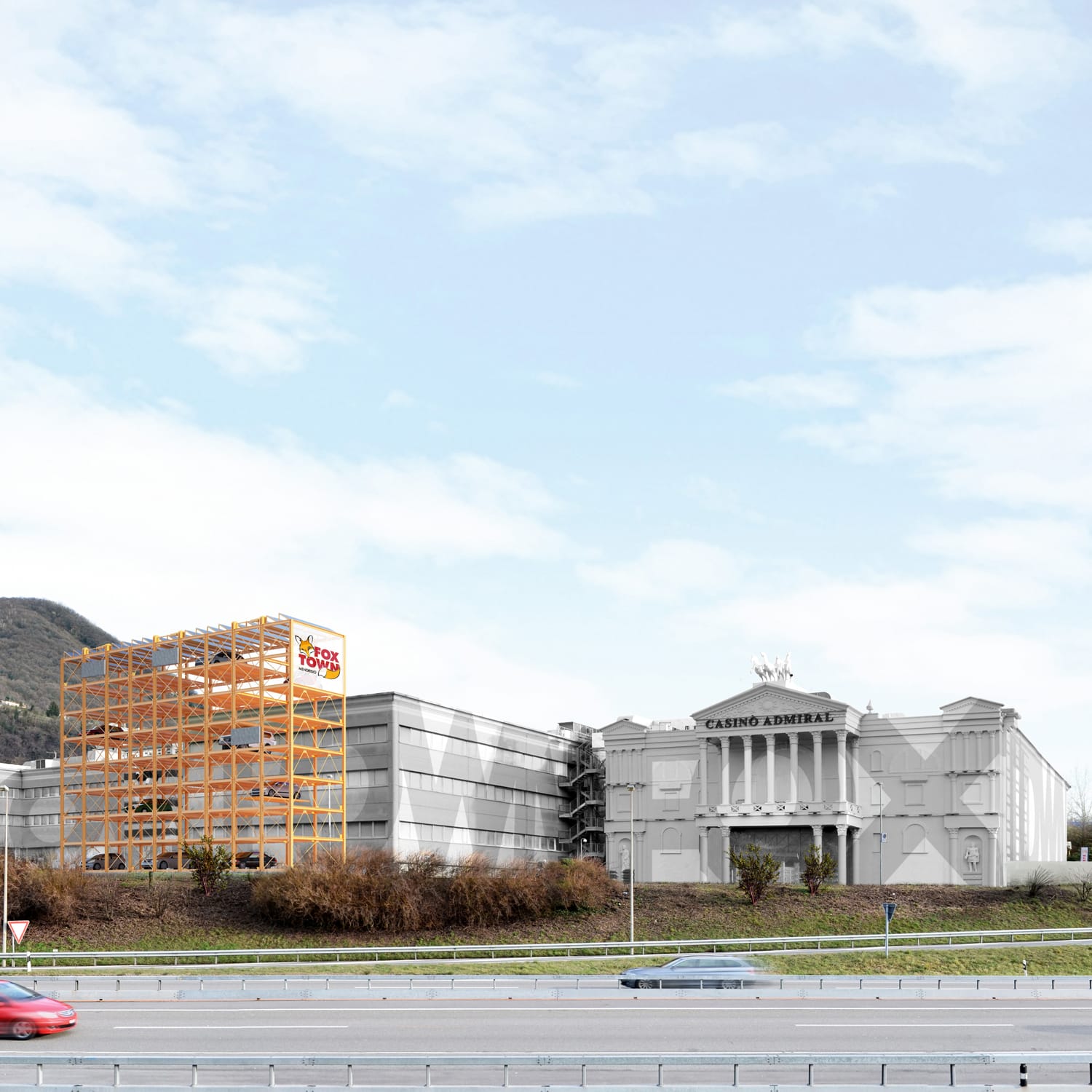 2014︎ Restyling Foxtown a Mendrisio / Concorso