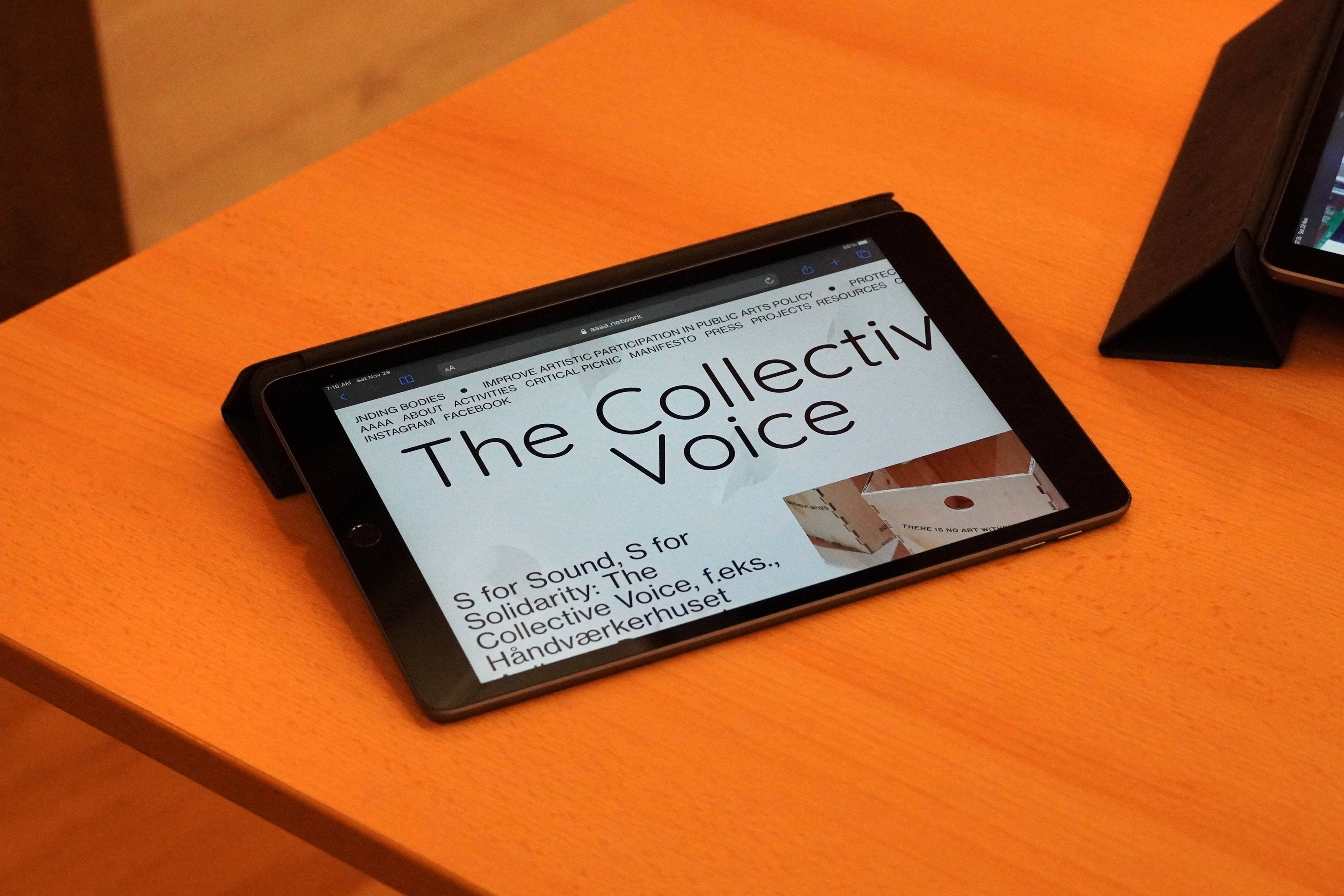 "S for Sound, S for Solidarity: Listening Lounge" featuring Artist Project Group (APG) & Aalborg Artist&rsquo;s Association (AAAA), H&aring;ndv&aelig;rkerhuset, Aalborg, 2025