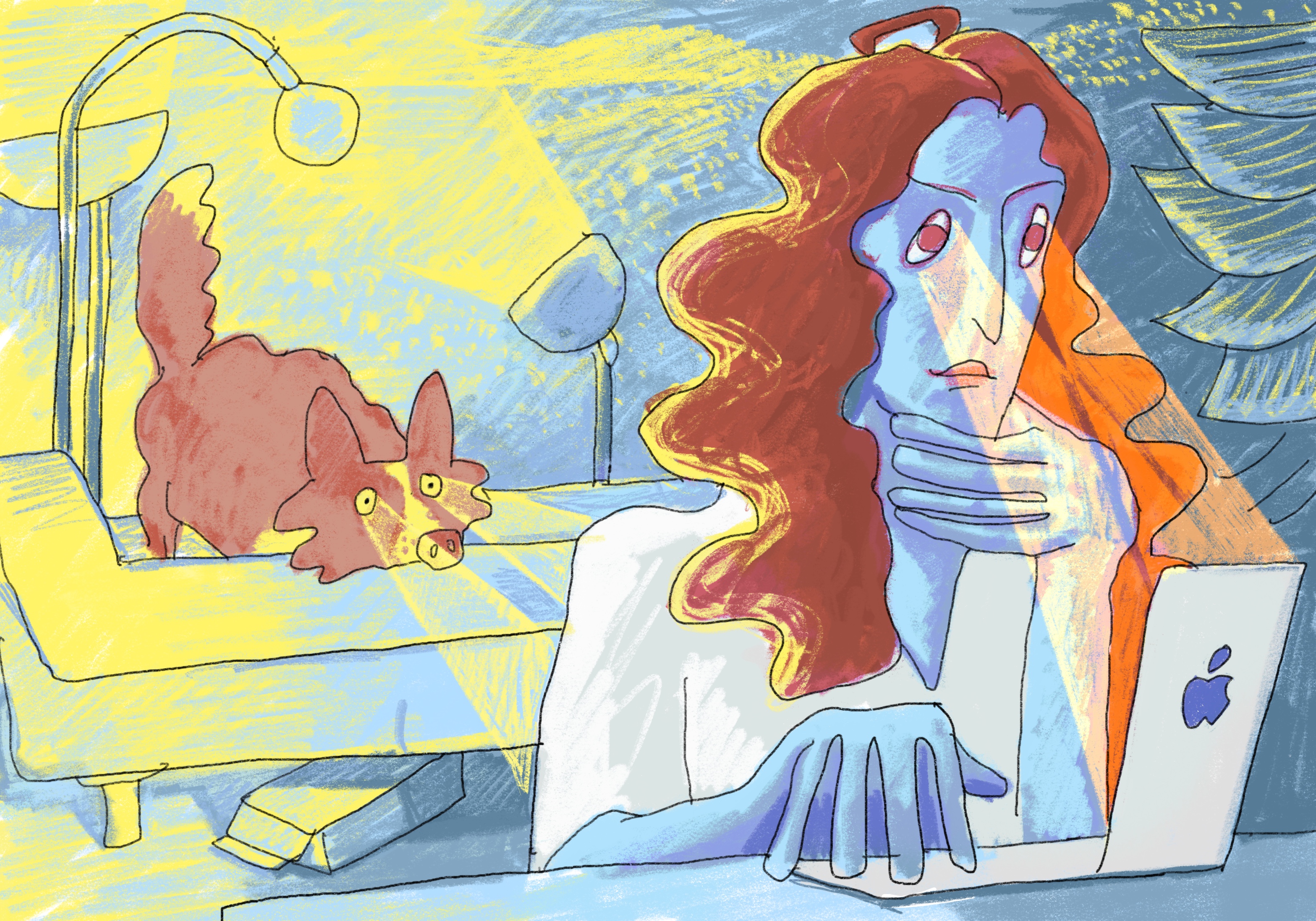 우리 서로 다른 곳을 보고 있어  ©2023.