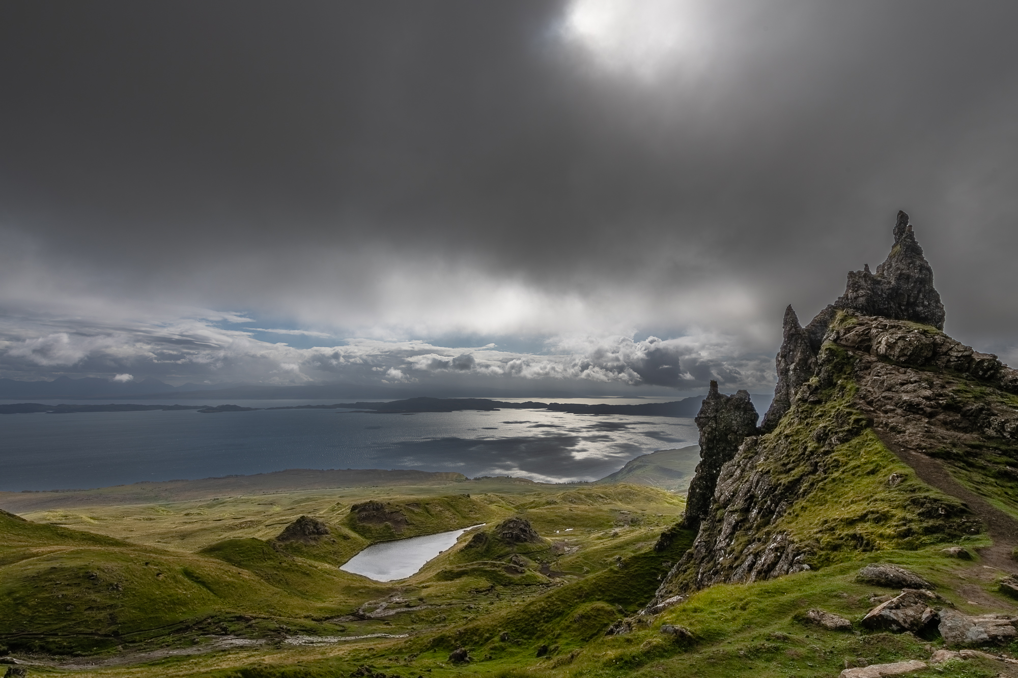 Old man of Storr. Ile de Skye