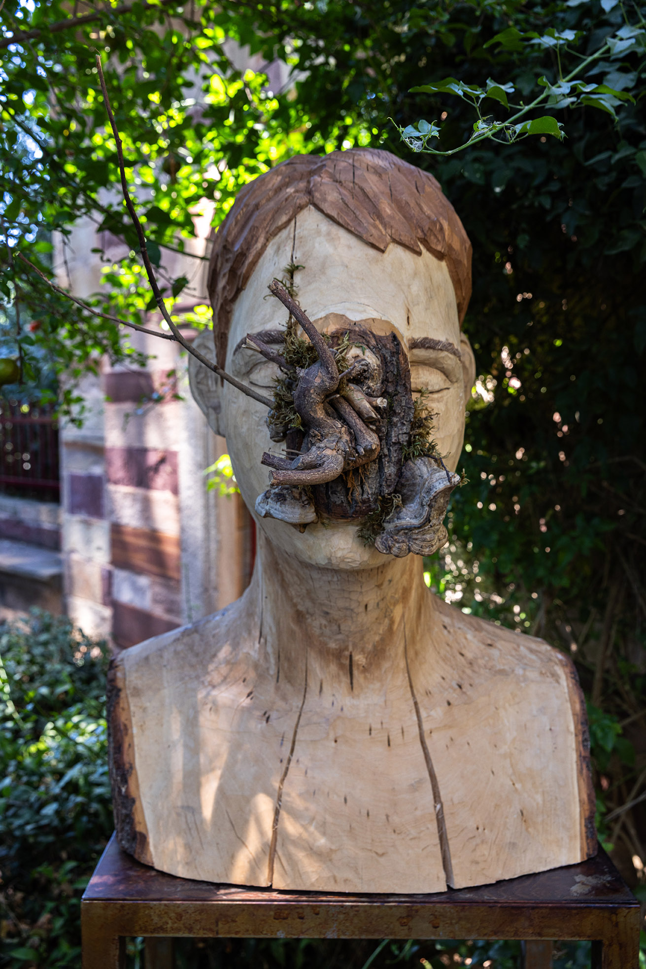 Yasam Sasmazer, Once We Were Series, new commission for the exhibition ONCE WE WERE GARDENS, 2025, DEO, Karavas Estate,Kampos, Chios Island, Greece, courtesy of the artist and DEO, photo: Nikos Alexopoulos