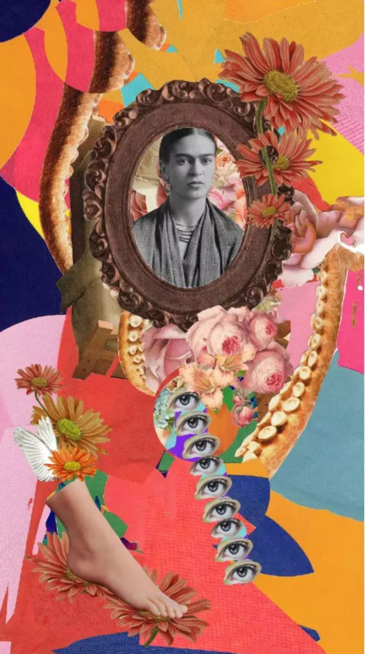 “Pés, pra que te quero, se tenho asas para voar?” "Feet what do I want you for, if I have wings to fly." (Frida Kahlo) [Francine Alves]