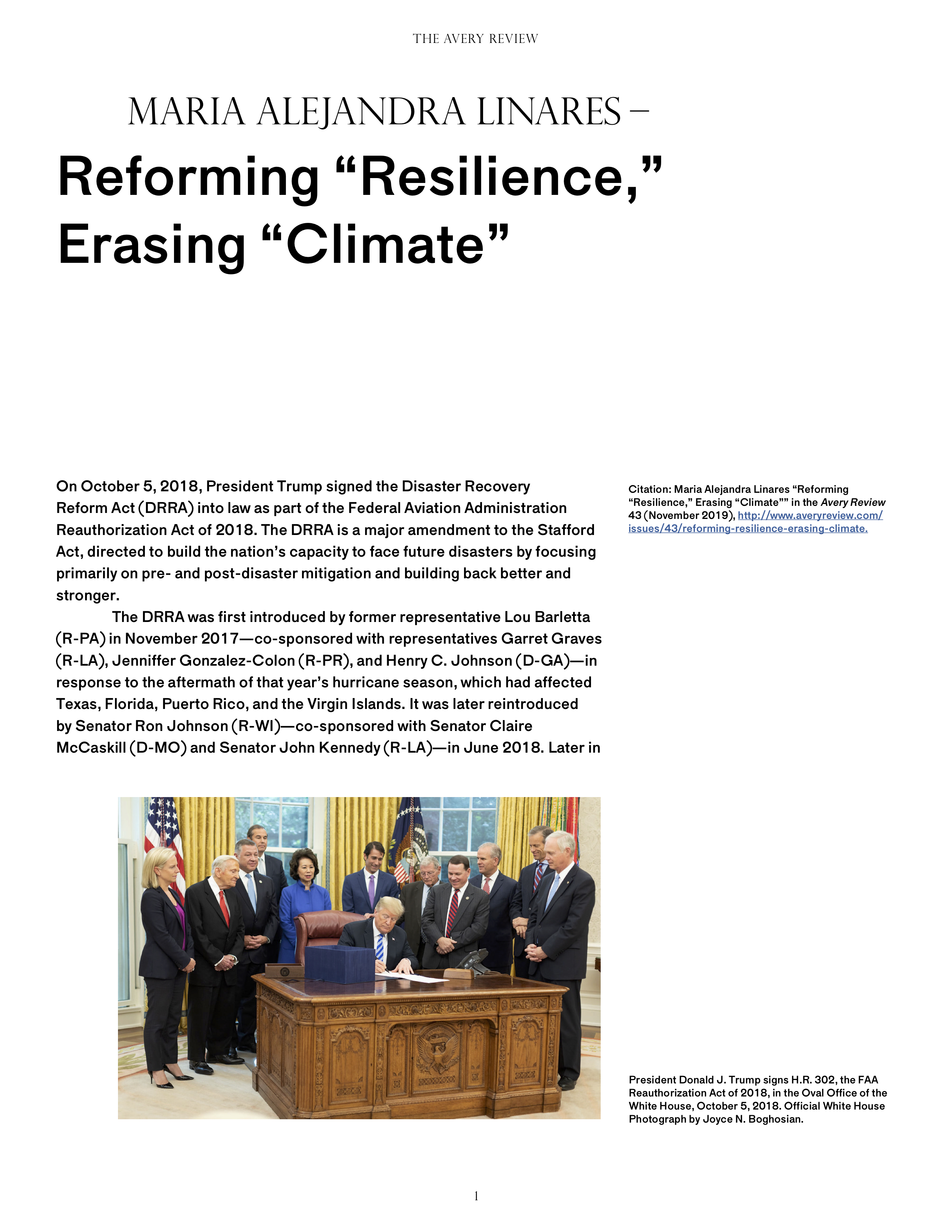 Reforming "Resilience," Erasing "Climate"