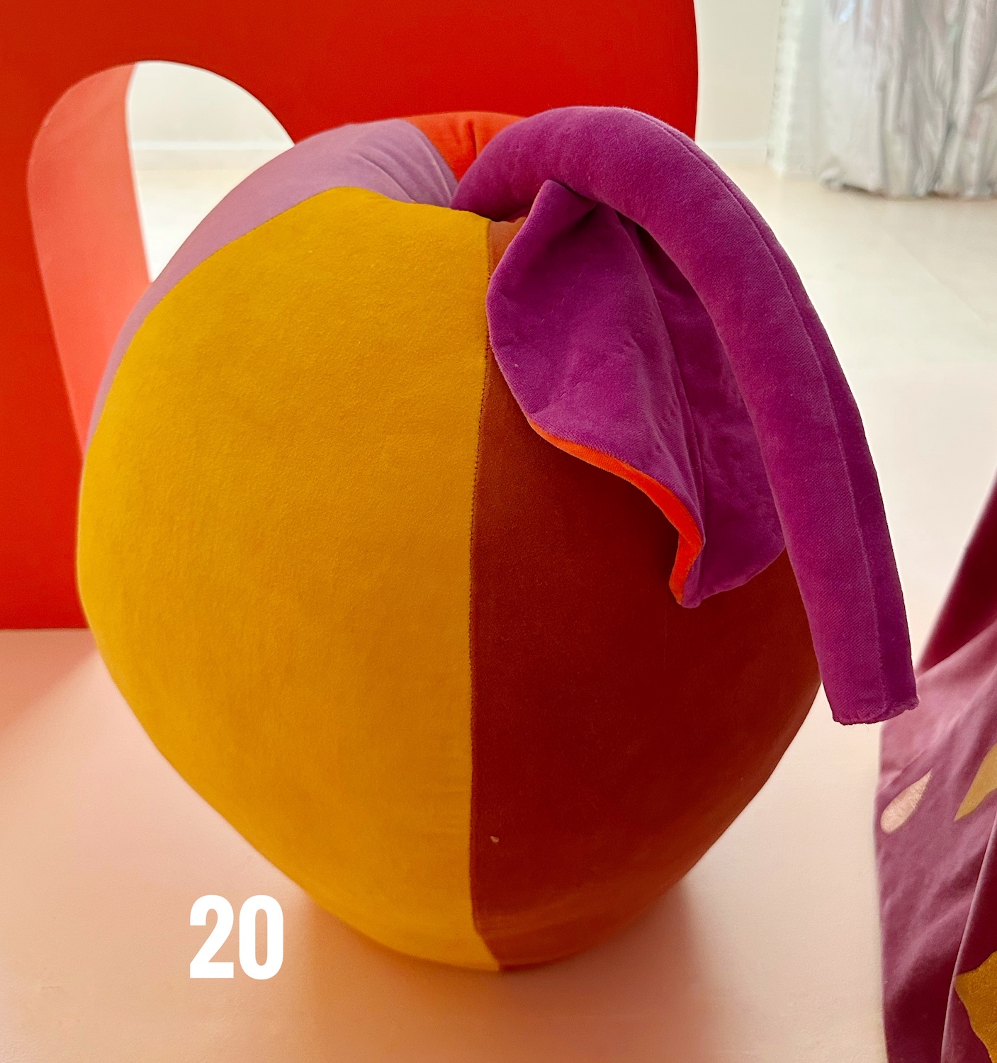 20: Hand dyed velveteen, $1,200 *c