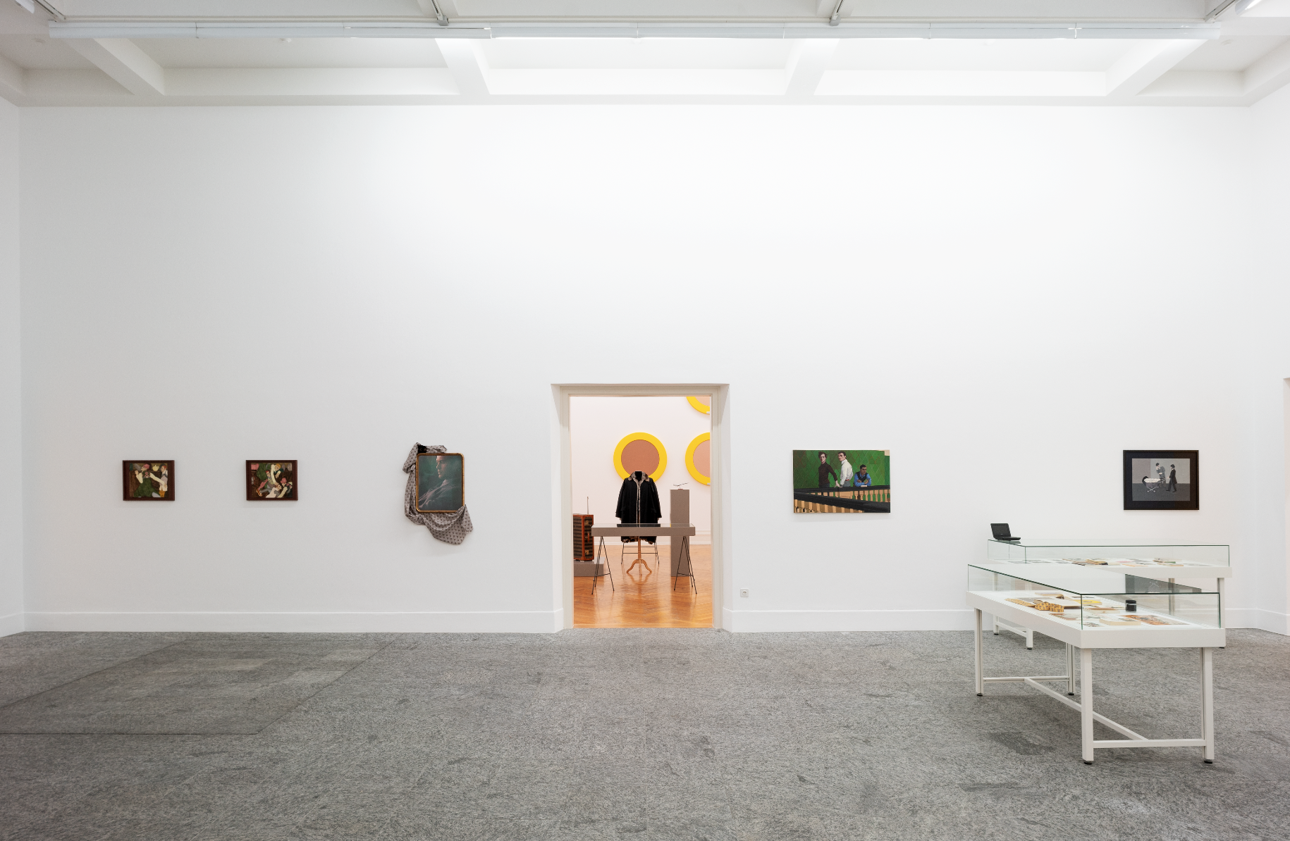 Exhibition view, No Dandy, No Fun, Kunsthalle Bern, 2020, Photo: Stefan Burger