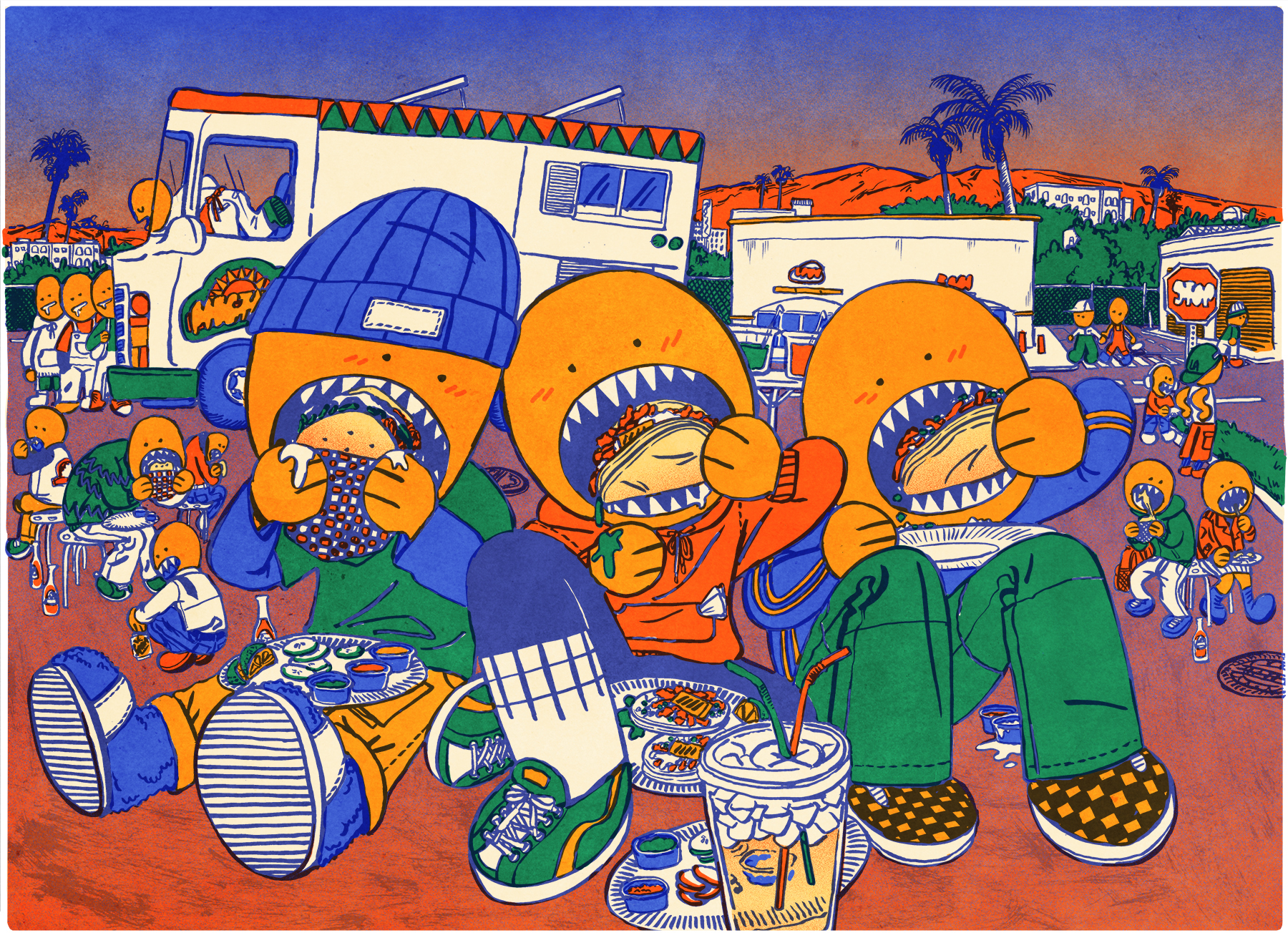 [slop time: LA] ink + digital