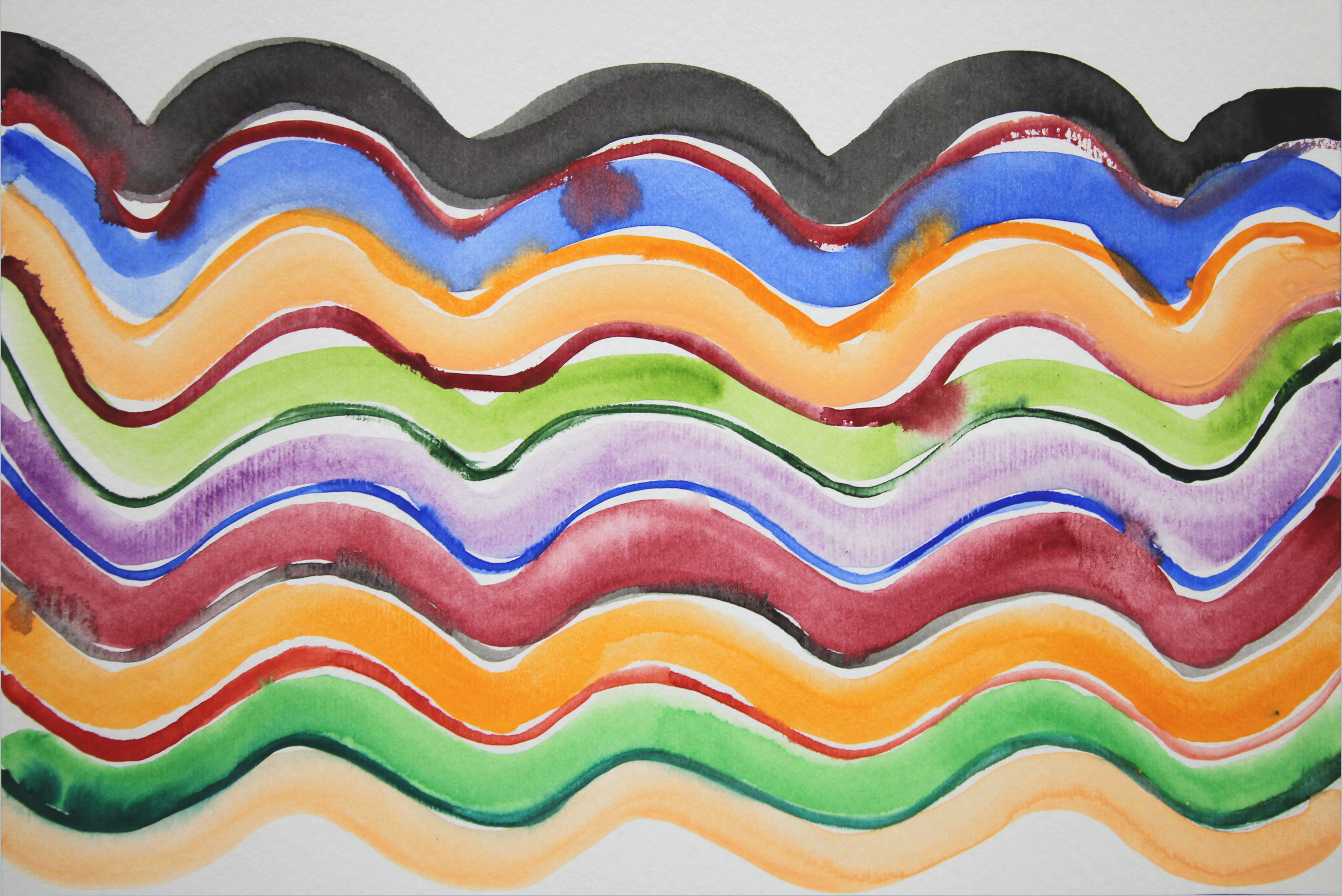 Sin título, 2003. Acuarela sobre papel, 20 x 30 cm.