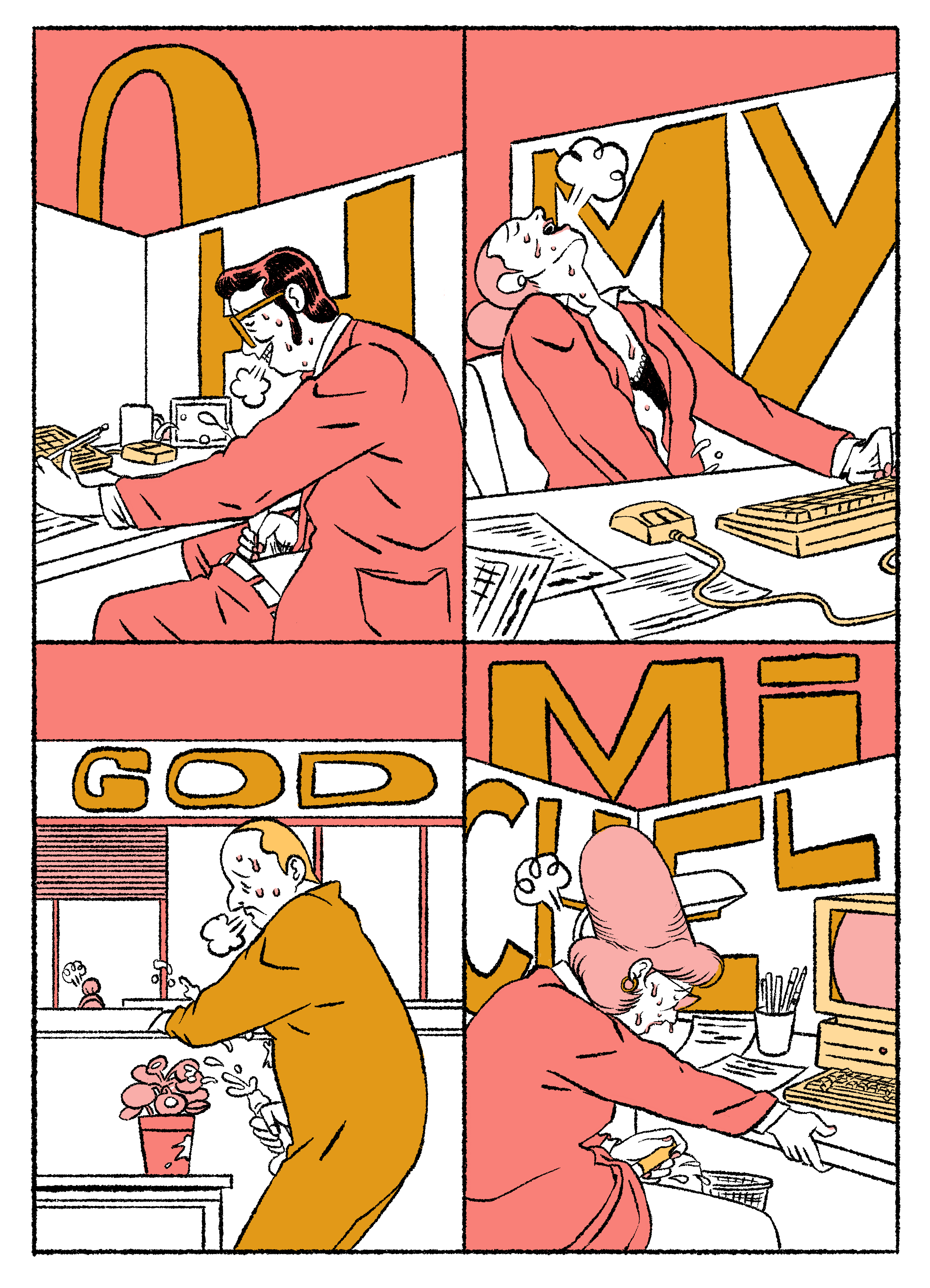 OH MY GOD MICHEL! Ongoing project, written by Joseph Saffiedine, 2023