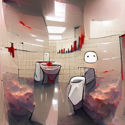 When someone throws up in a stall while you're on your period. | perspective | bathroom