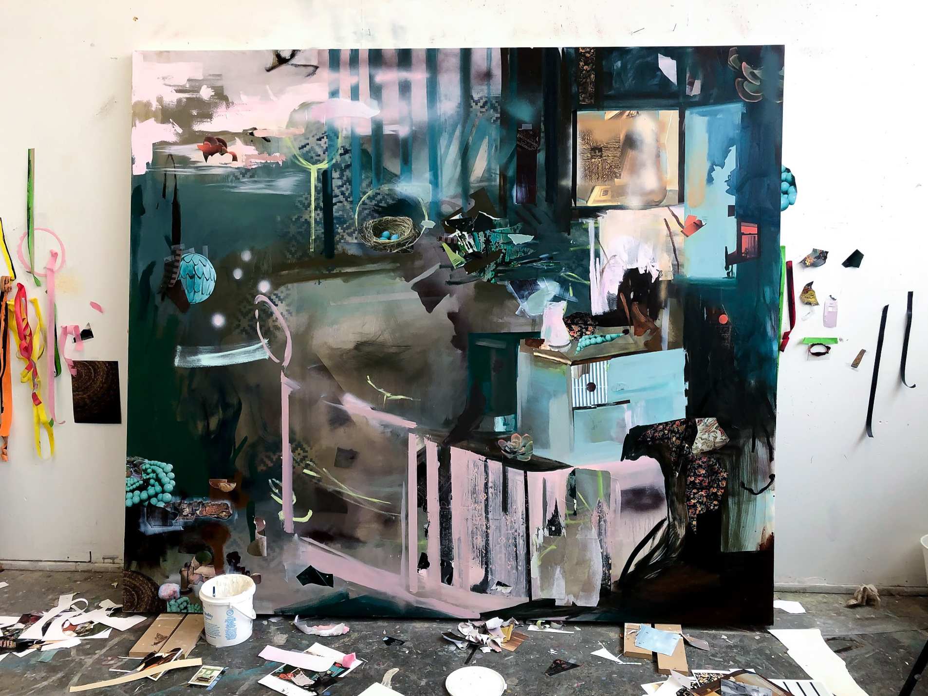 Emily Somoskey , Nested( studio shot), 2020