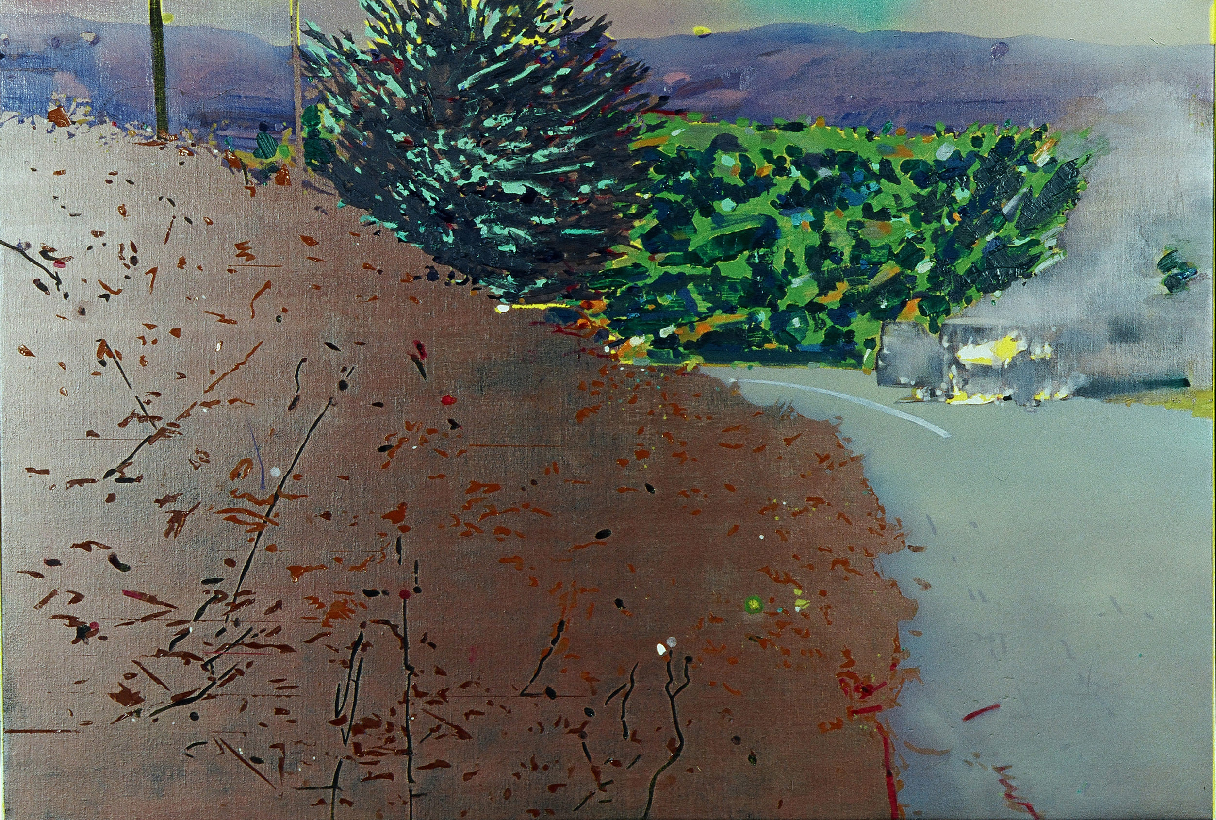 Risk #1, 2004. Oil on linen, 83 cm x 123 cm.