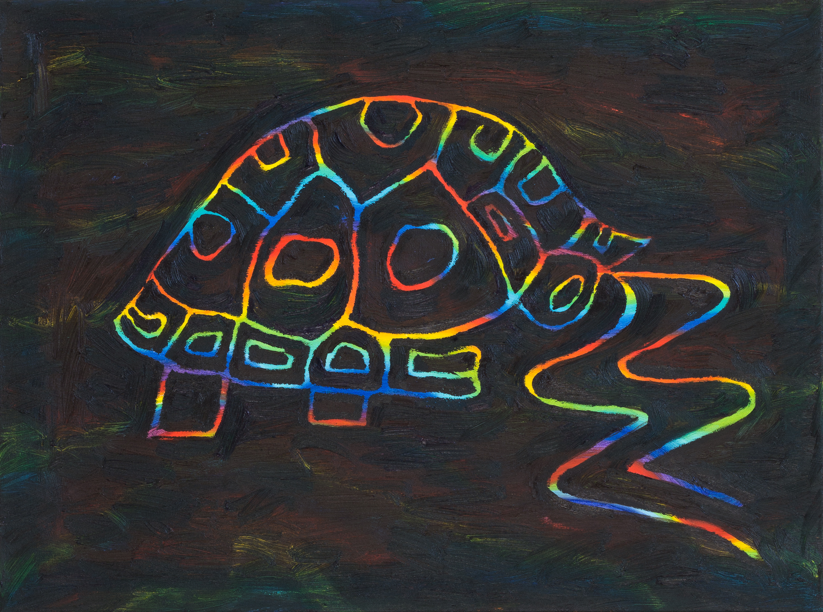 Jabuti remix, 2019óleo sobre tela40 x 30 cm