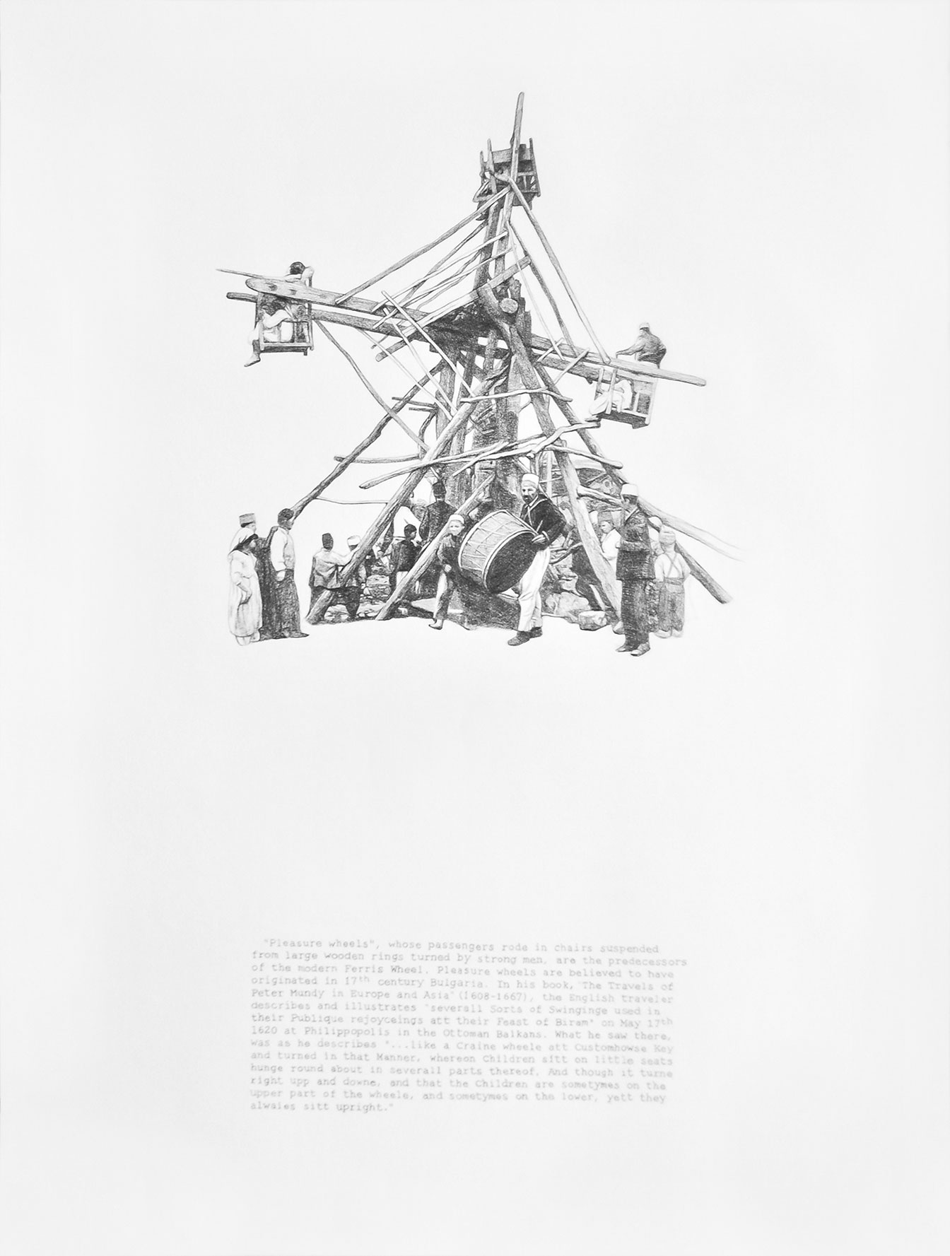 Pleasure Wheel (from The Heavenly Bodies, Once Thrown into a Certain Definite Motion, Always Repeat)