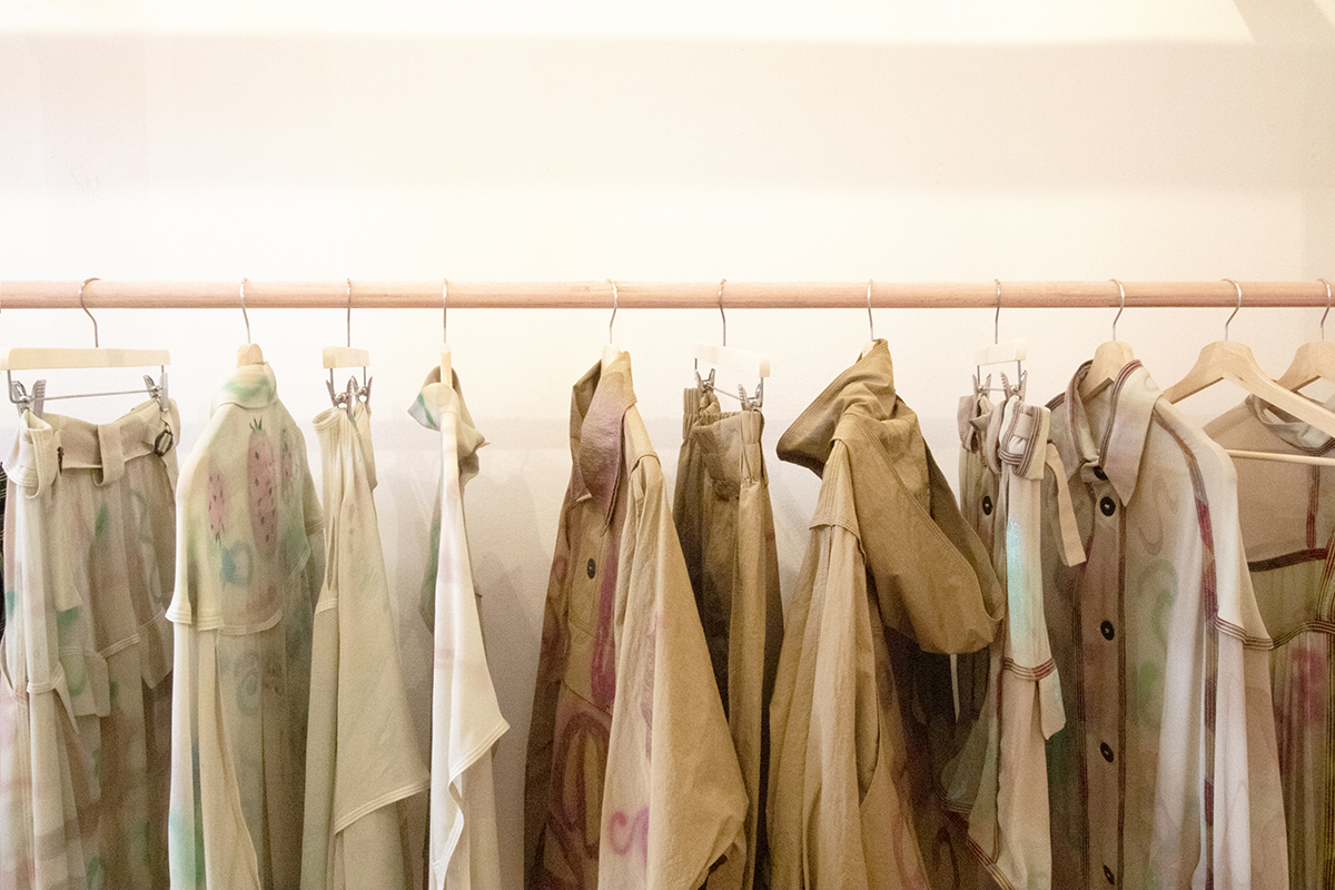 Detail (east clothing display - back middle)