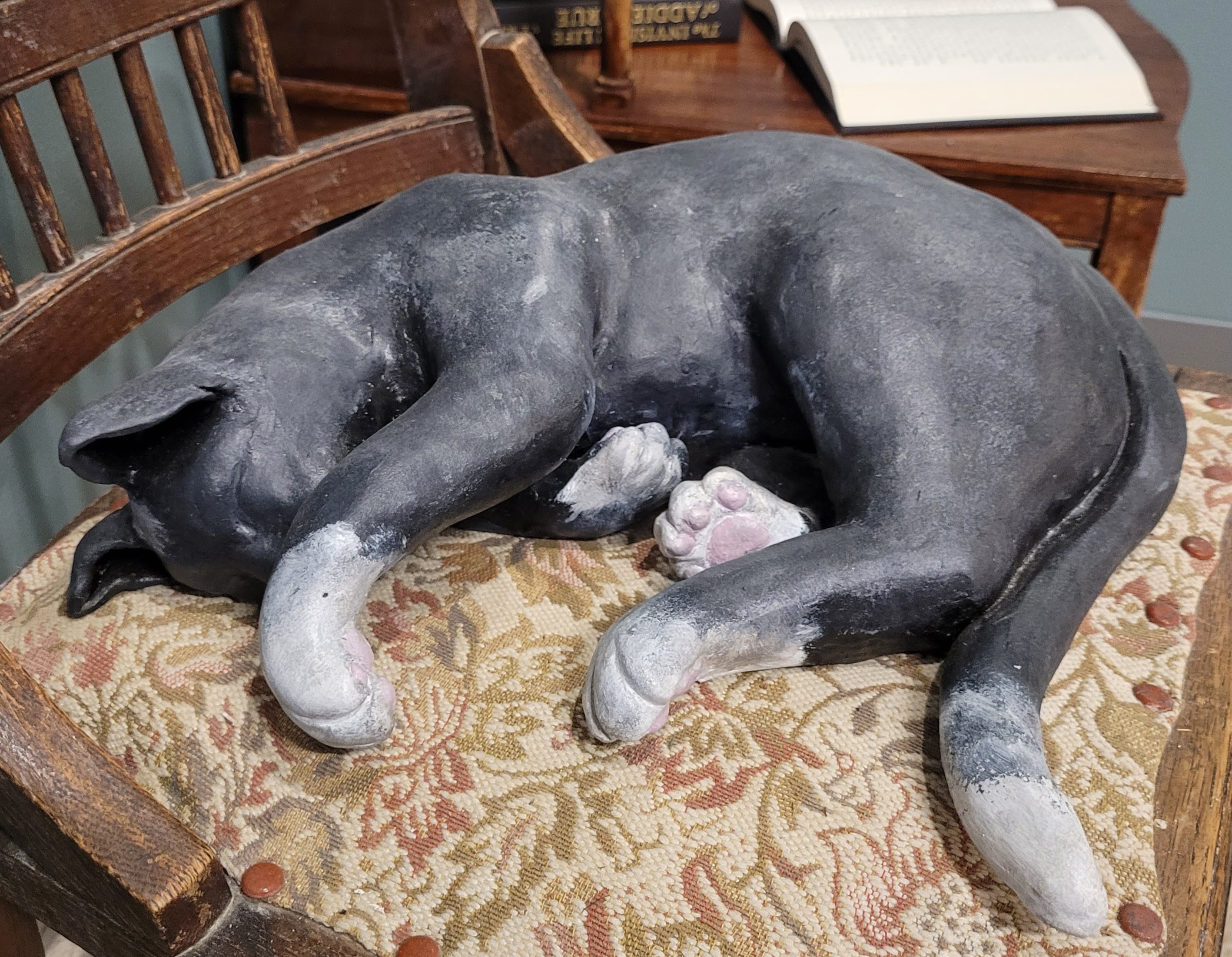 Sleeping GuardianCeramic, 16x13x4 inches, 2023