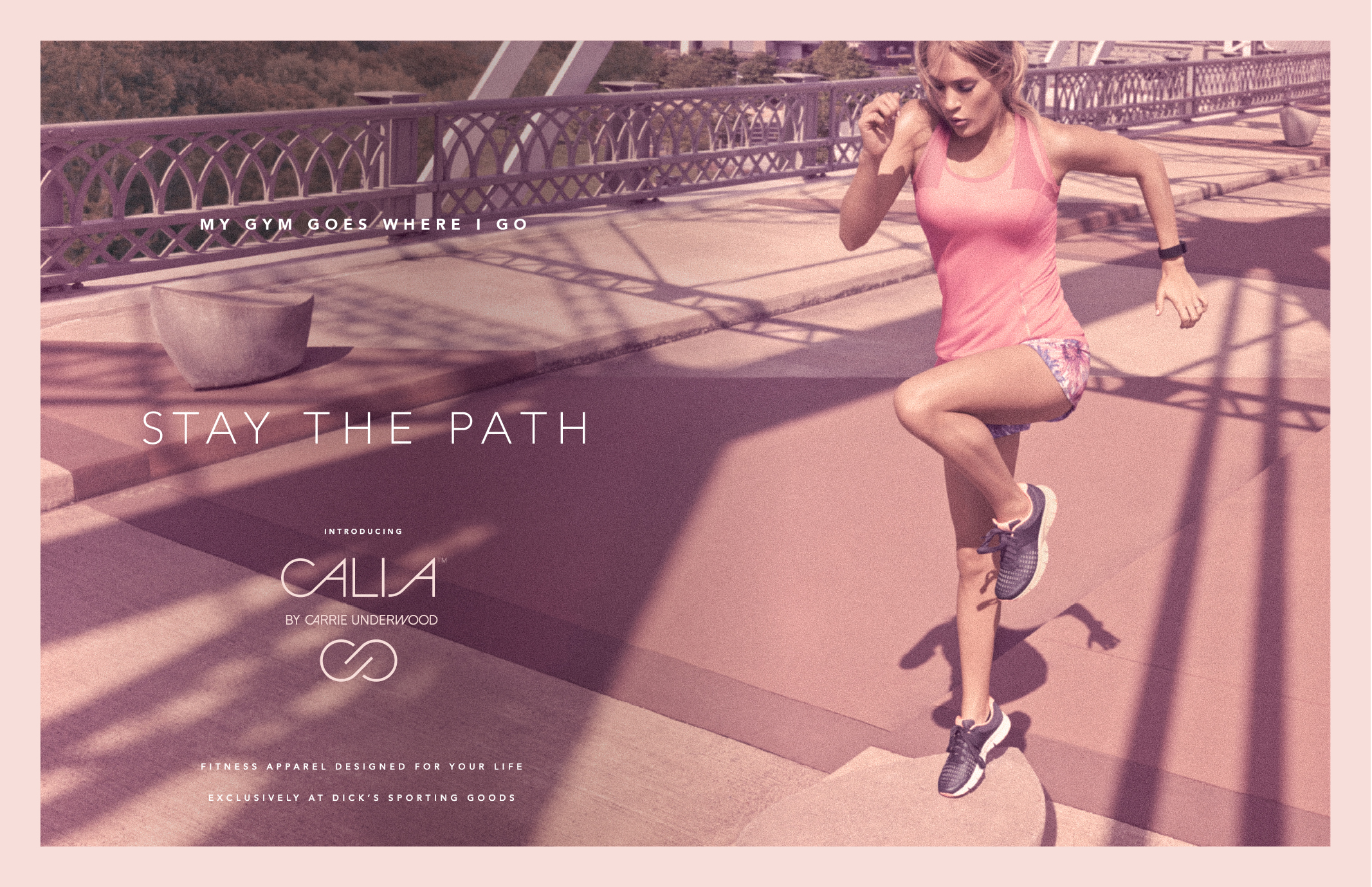 How digging in the dirt and Calia workout gear is keeping Carrie Underwood  connected! 