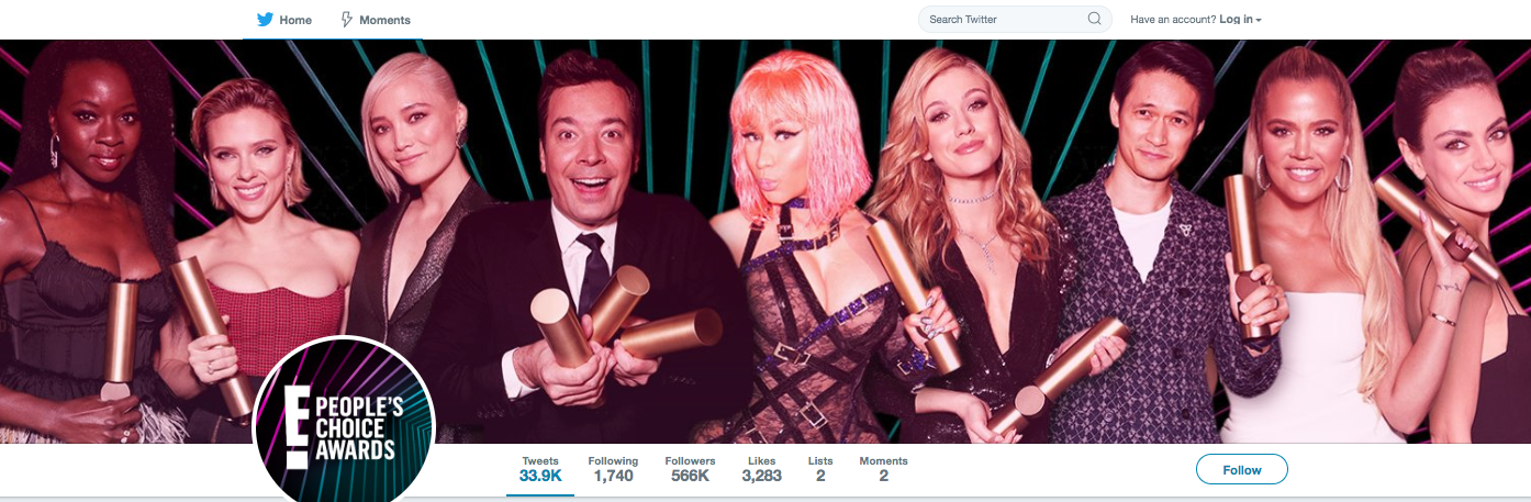 E People S Choice Awards Caroline Brooks