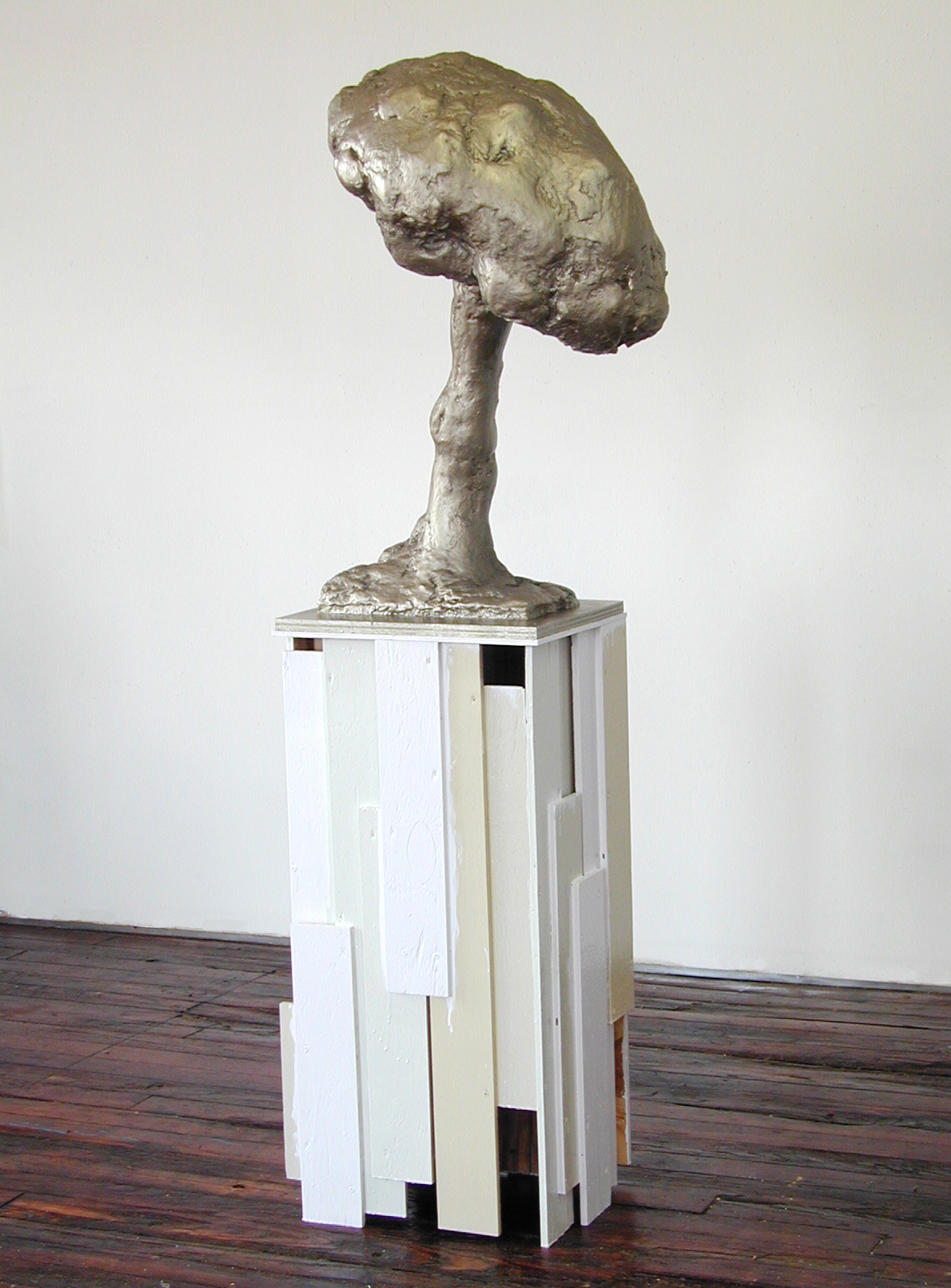 I Made a Bomb 8, 2005Plaster, wood, paint72&rdquo; x 24&rdquo; x 20&rdquo;