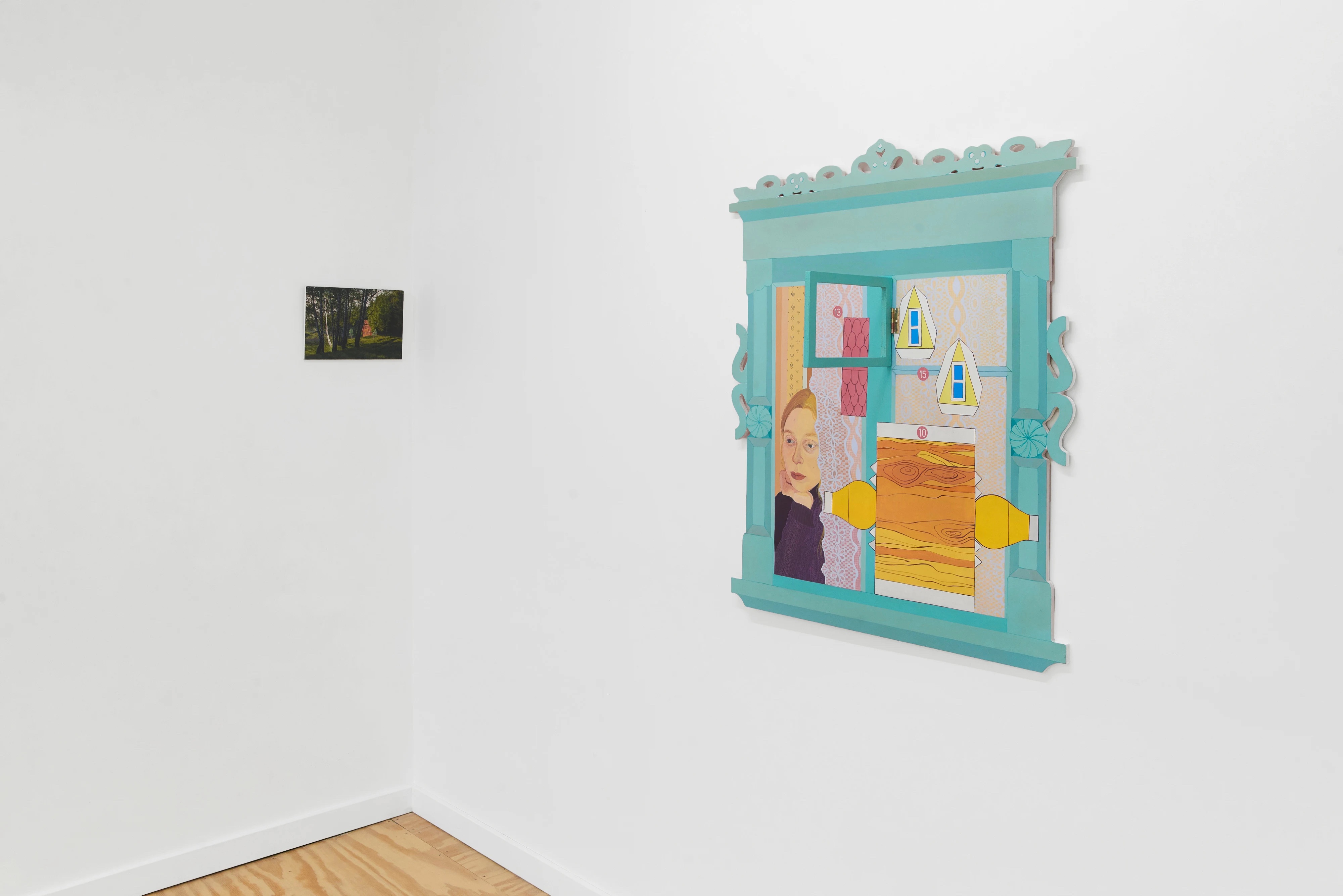 "Through the Fortochka: An Exit West" (2023), Image Courtesy of Here Gallery