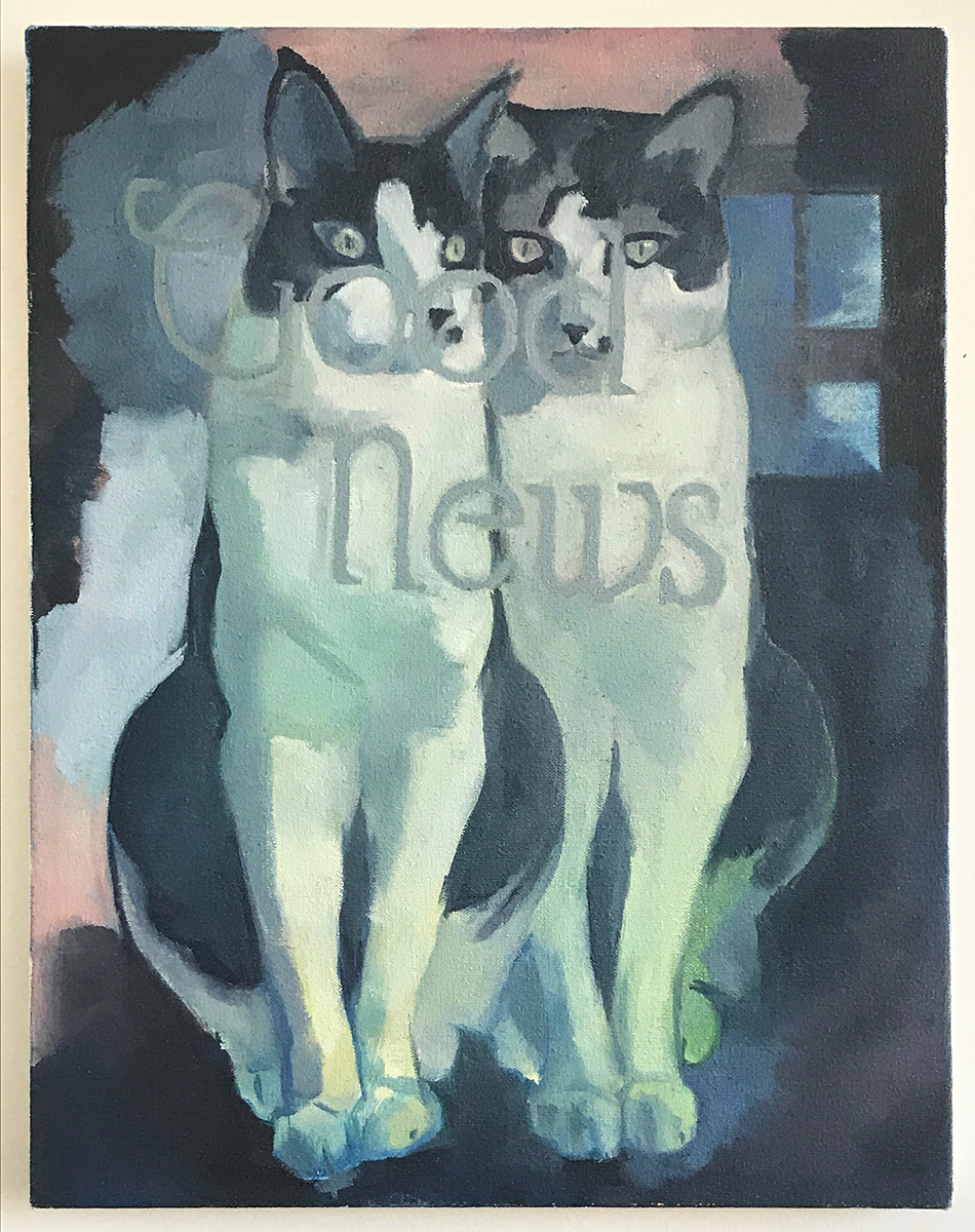 Untitled, 2019. Oil on canvas.