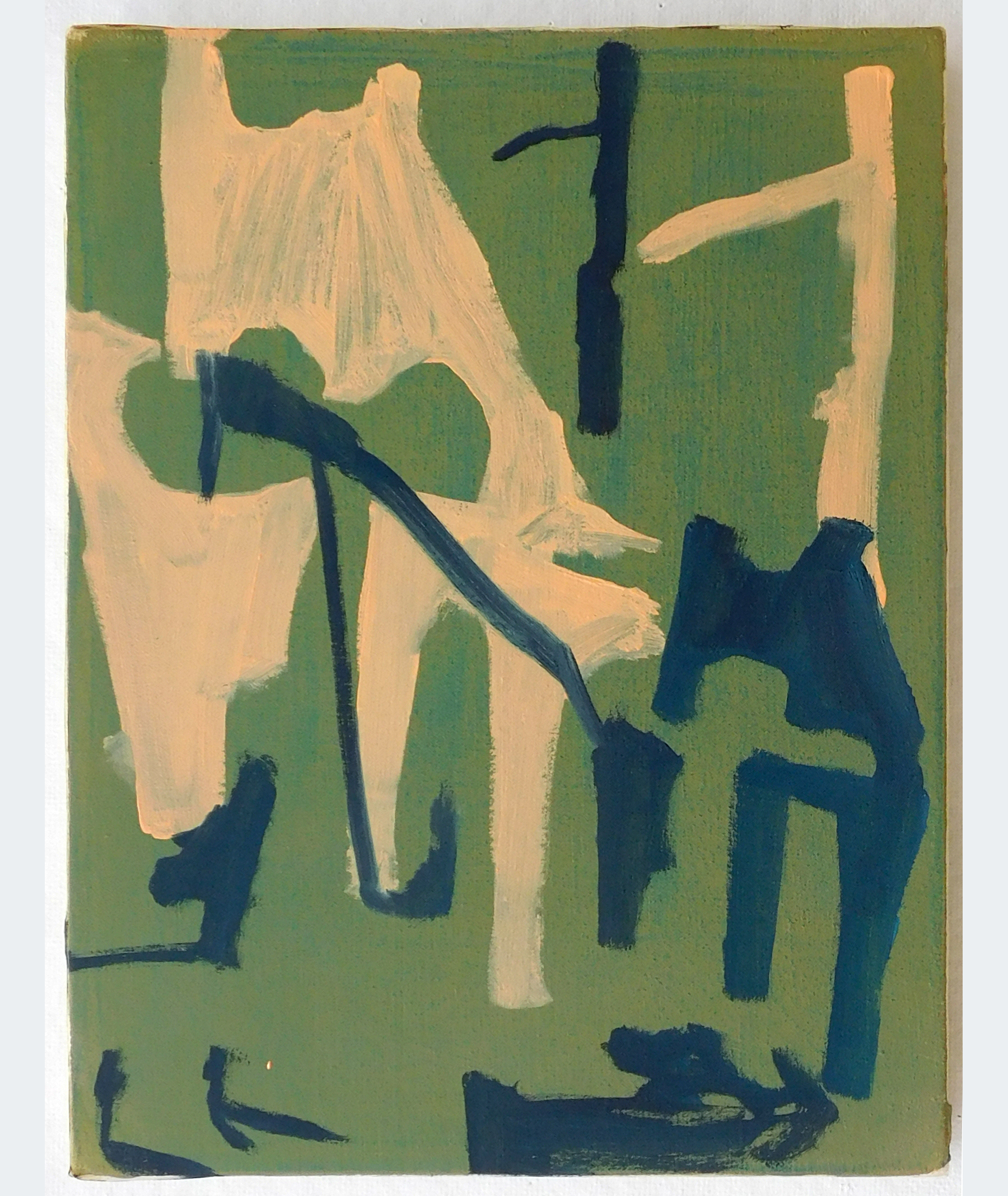 untitled (repeat 3). oil on canvas 11"x14"