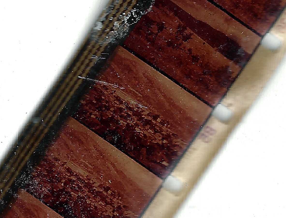 St Clement of Ohrid, found 16mm film, scan, 2020