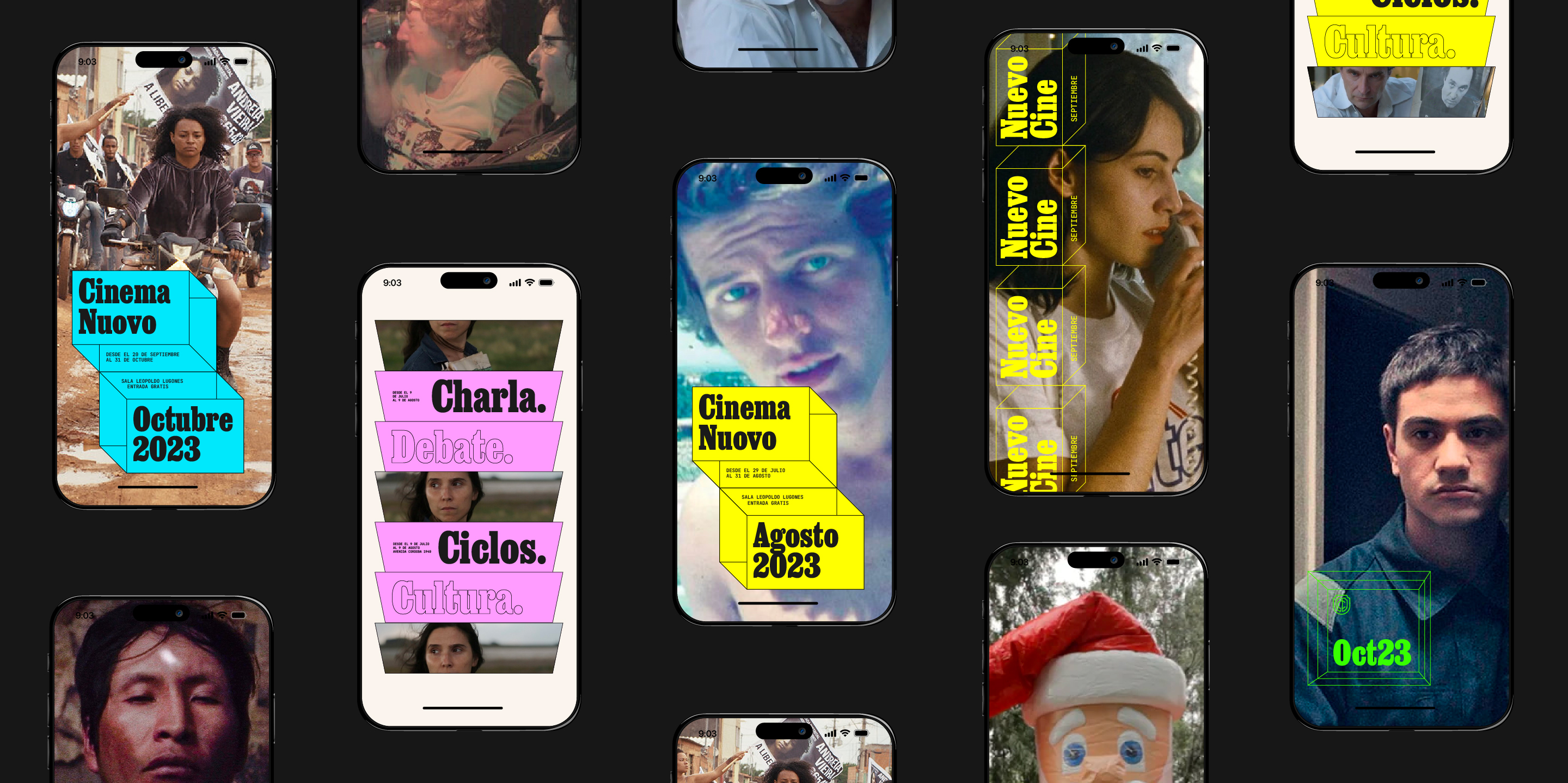Sistema de stories para el Club de Cine por Kinoto Studio