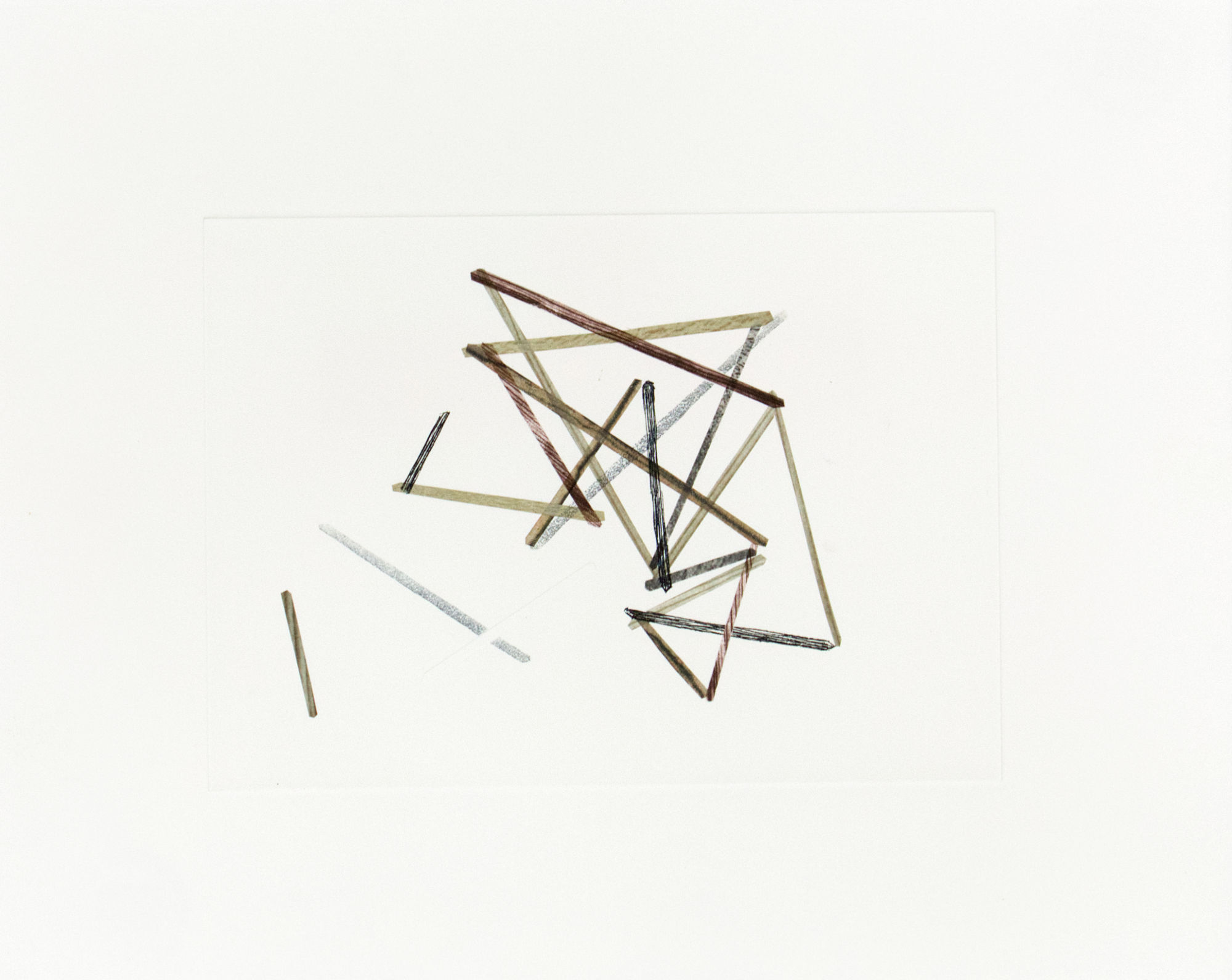 Stick Figures, 25 x 32 cm, 2014