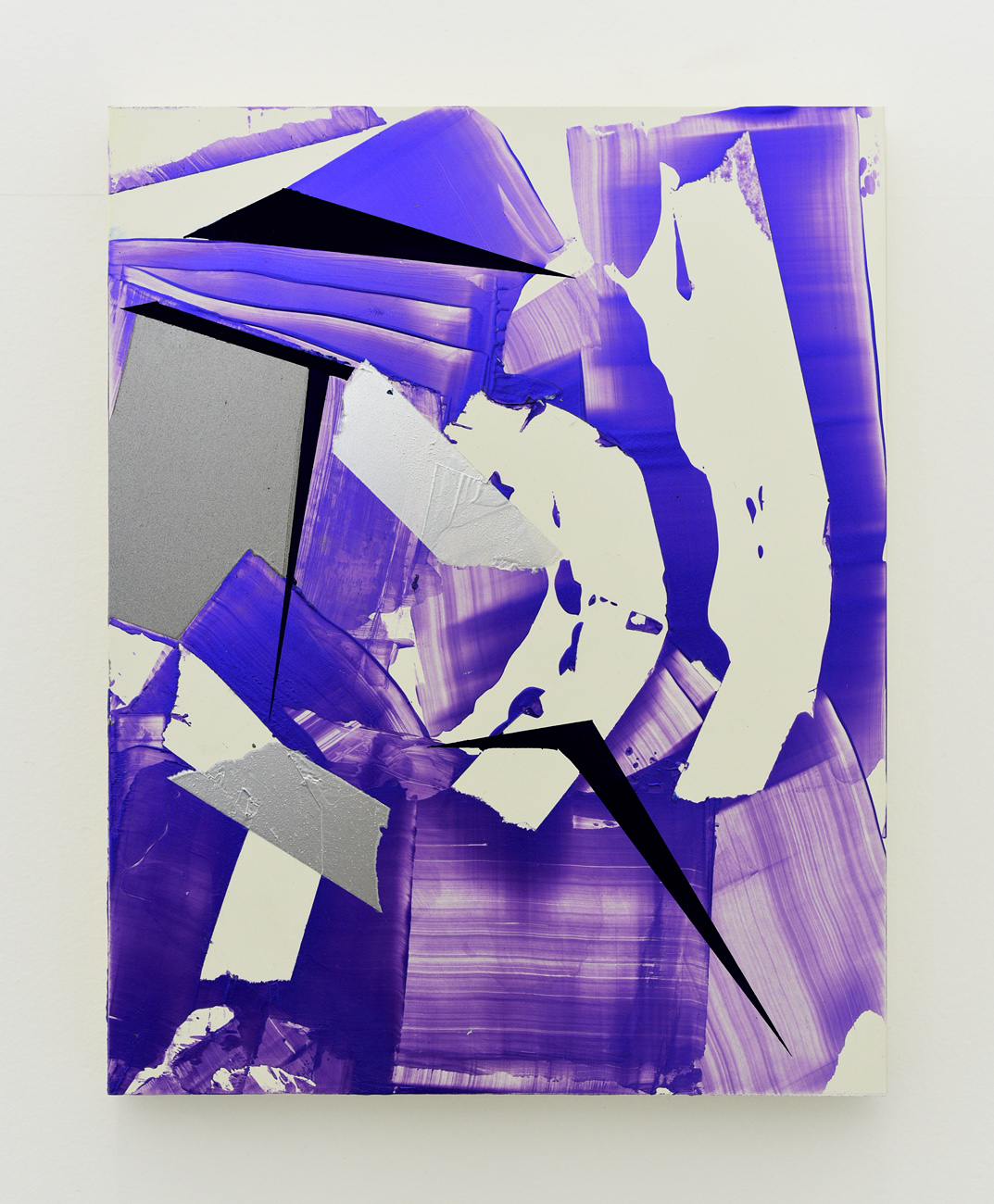 Untitled (LA) acrylic on board, 14"x11", 36 x 28 cm