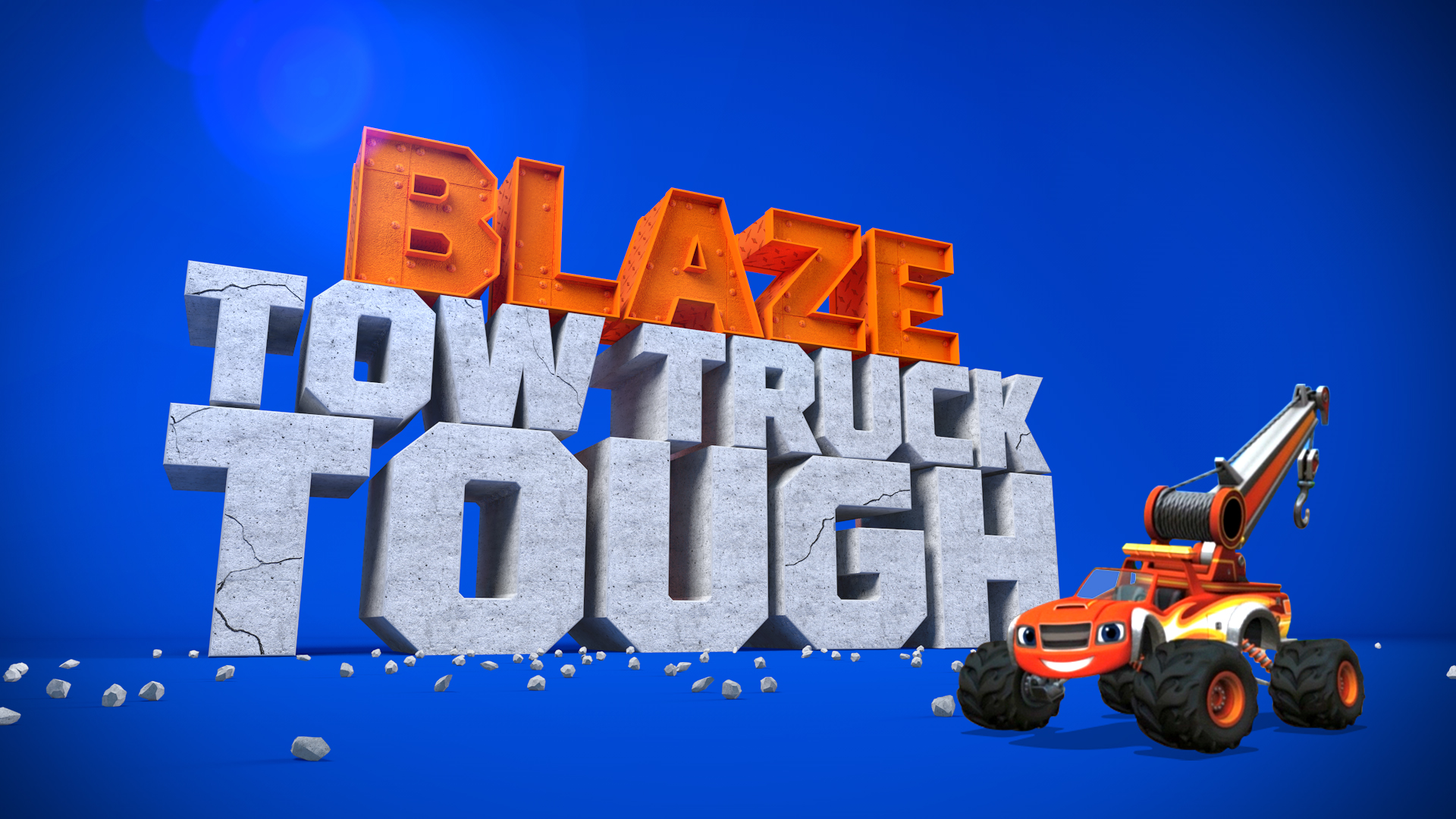 tow truck tough blaze